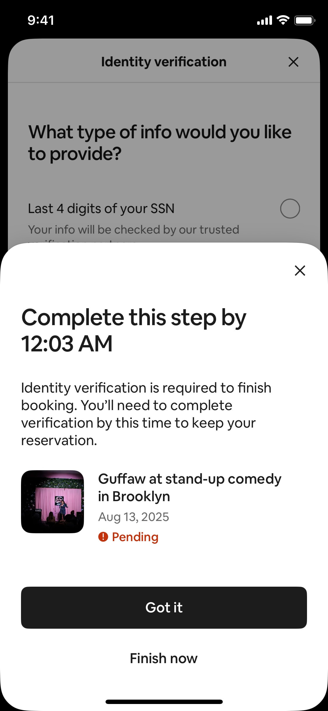 Airbnb iOS screen 583