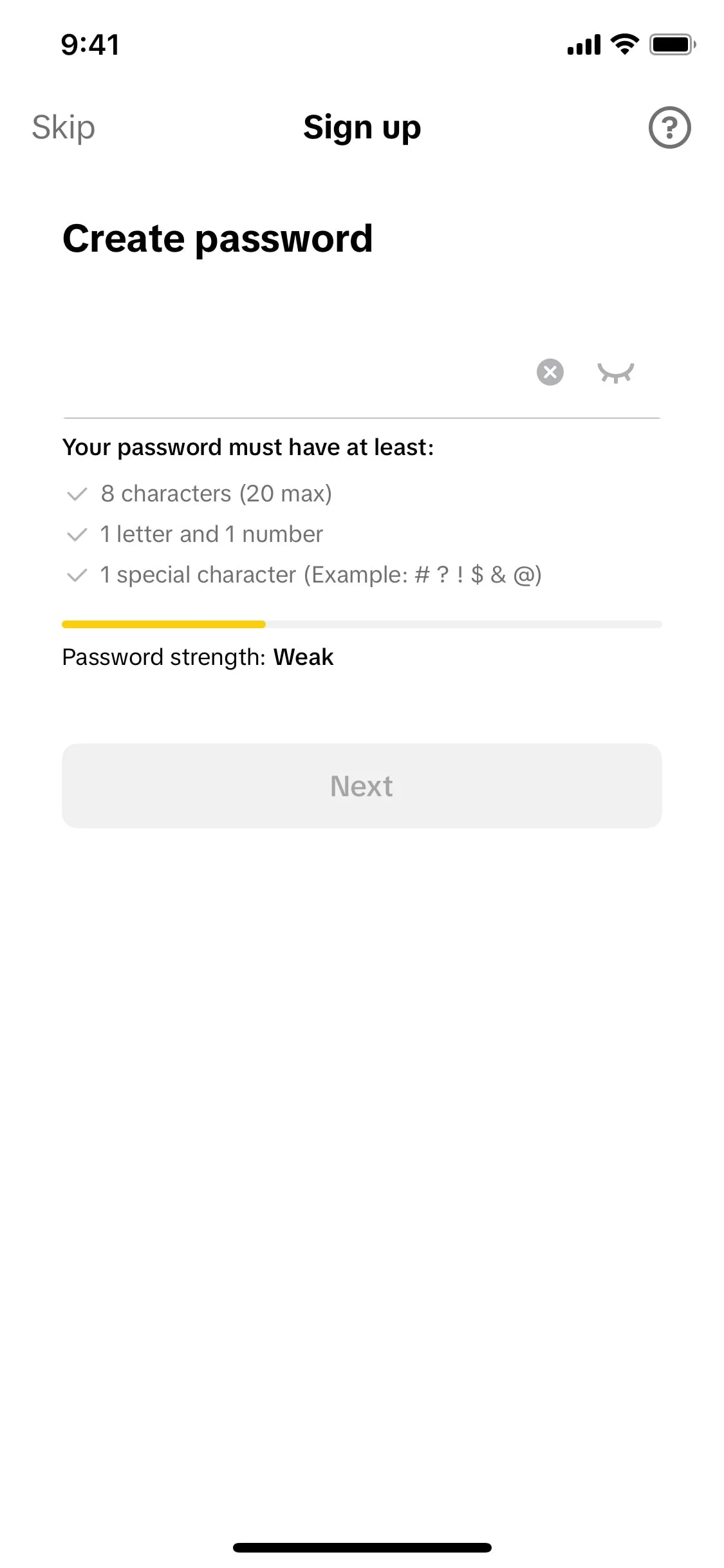 TikTok iOS screen 20