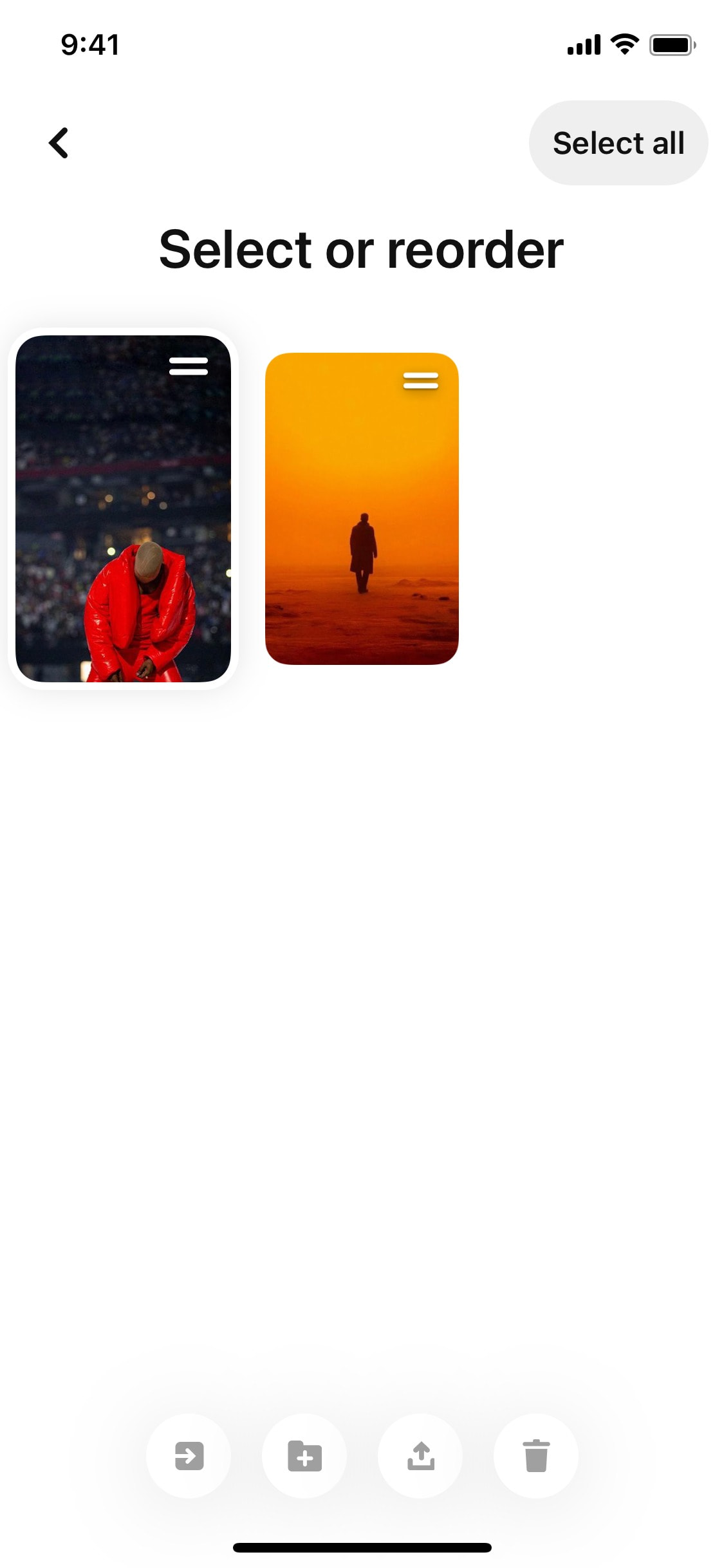 Pinterest iOS screen 91