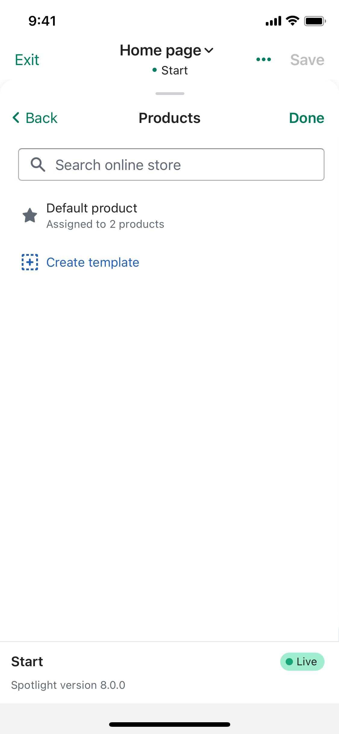 Shopify iOS screen 544