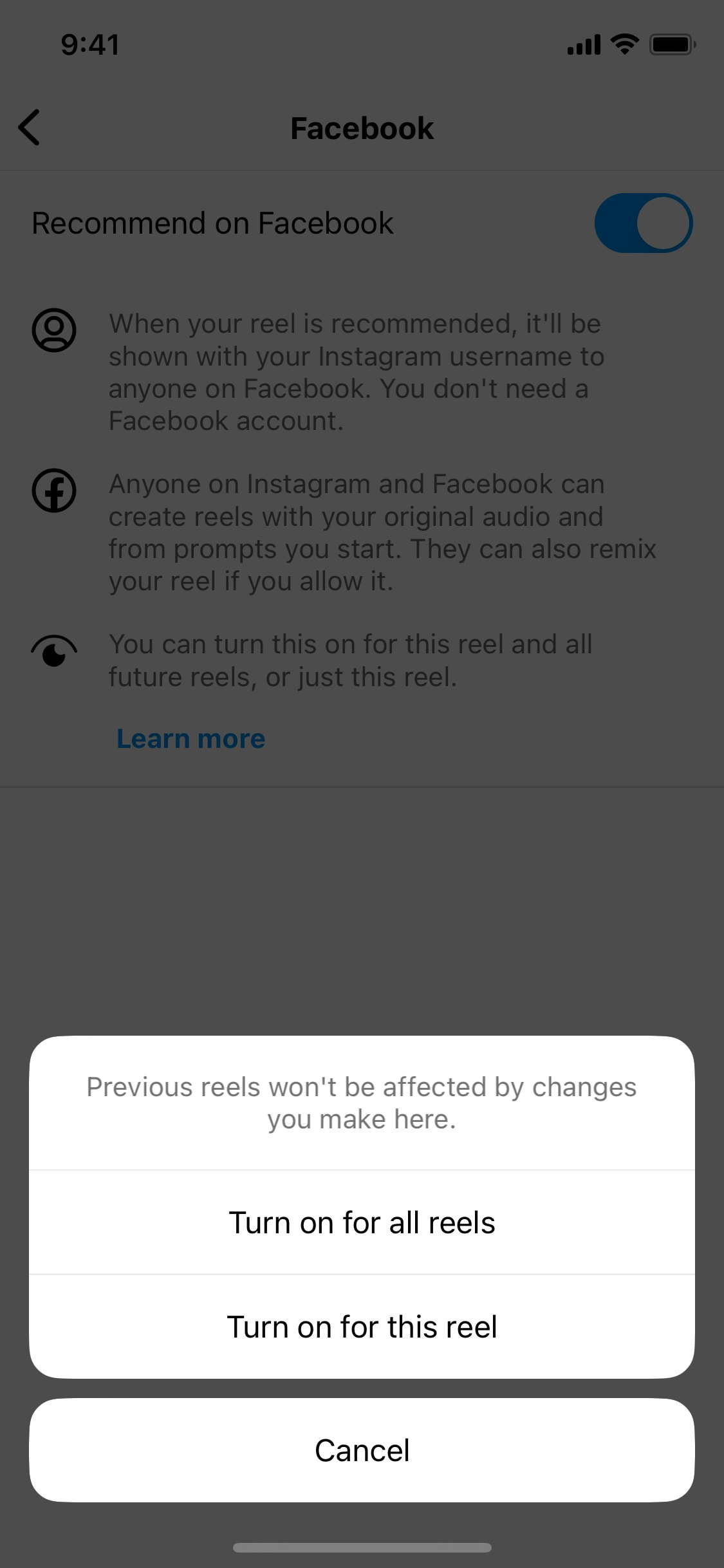 Instagram iOS screen 567