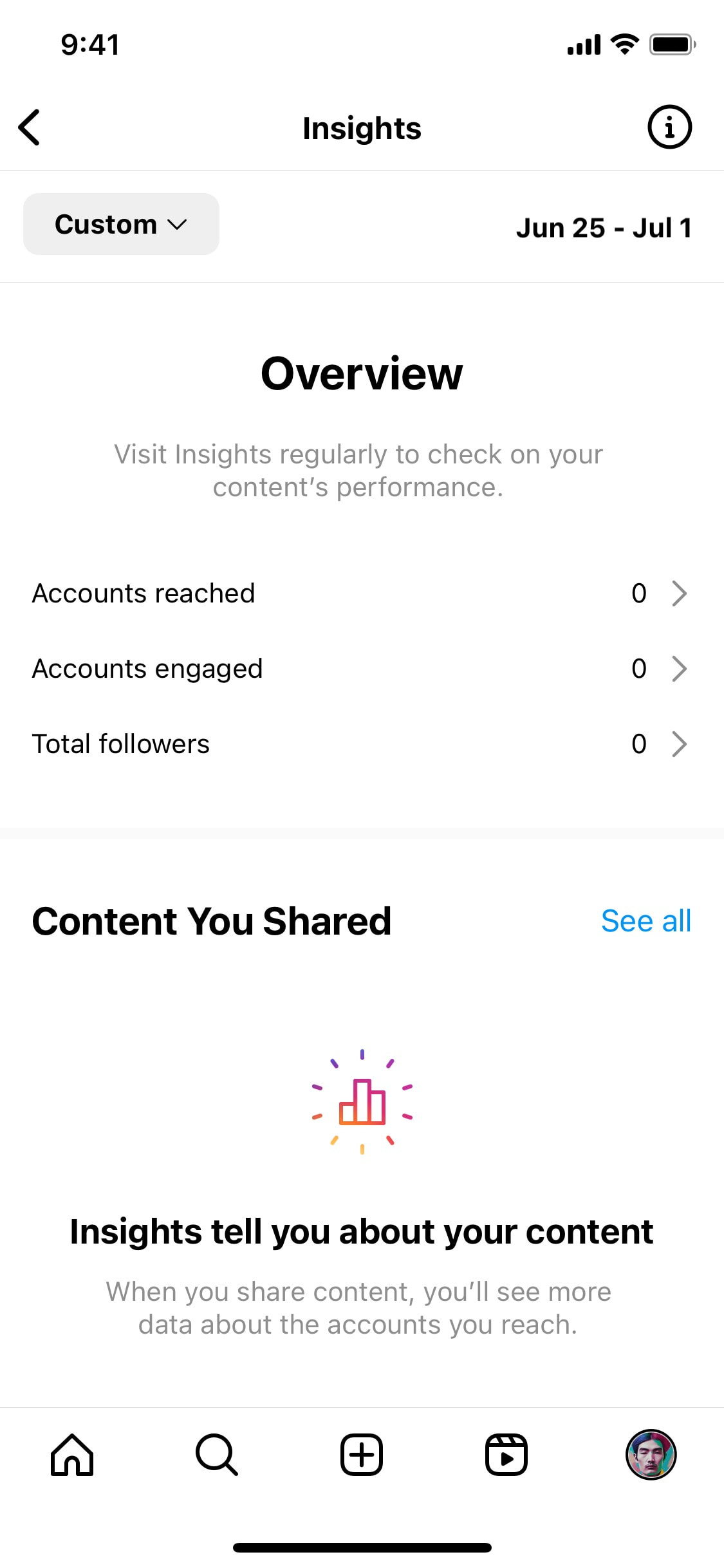 Instagram iOS screen 871