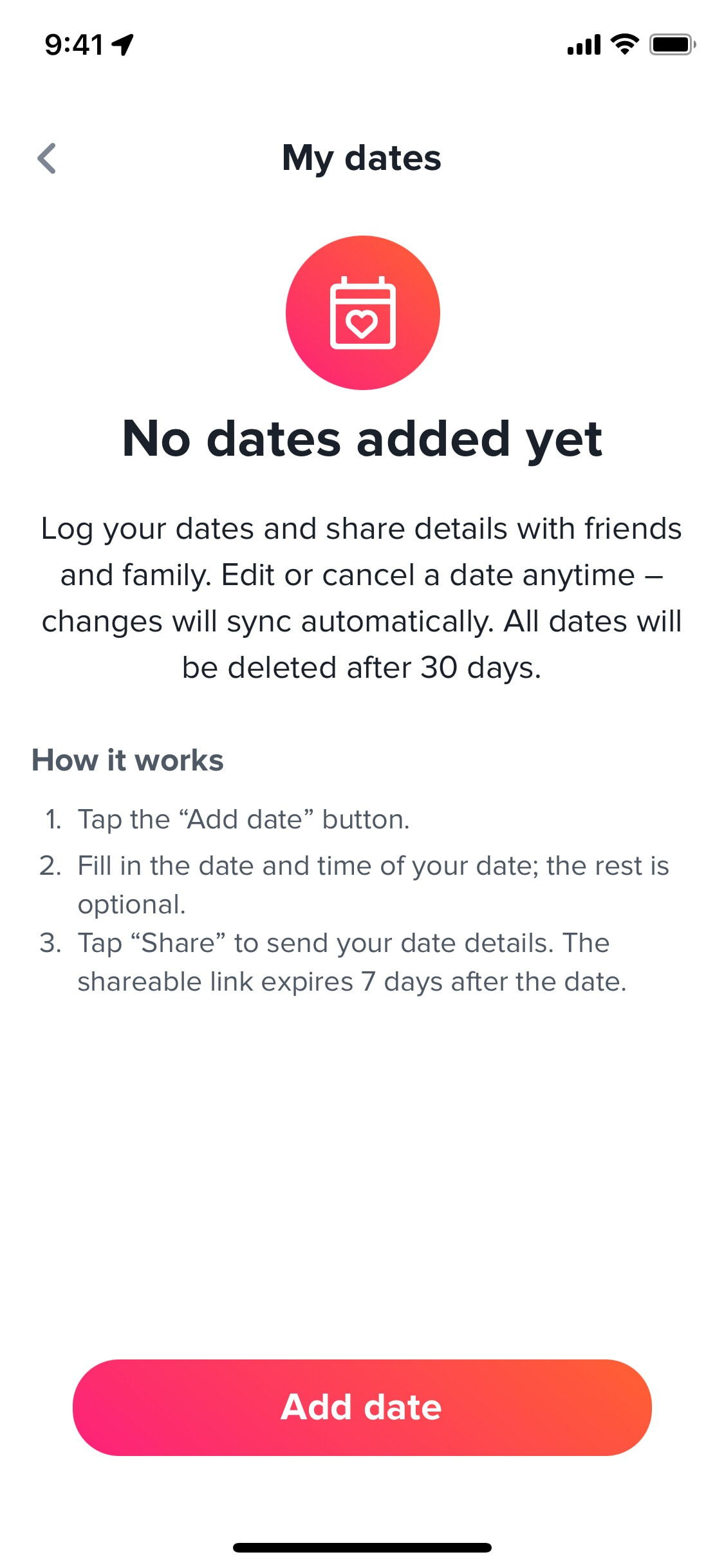 Tinder iOS screen 388