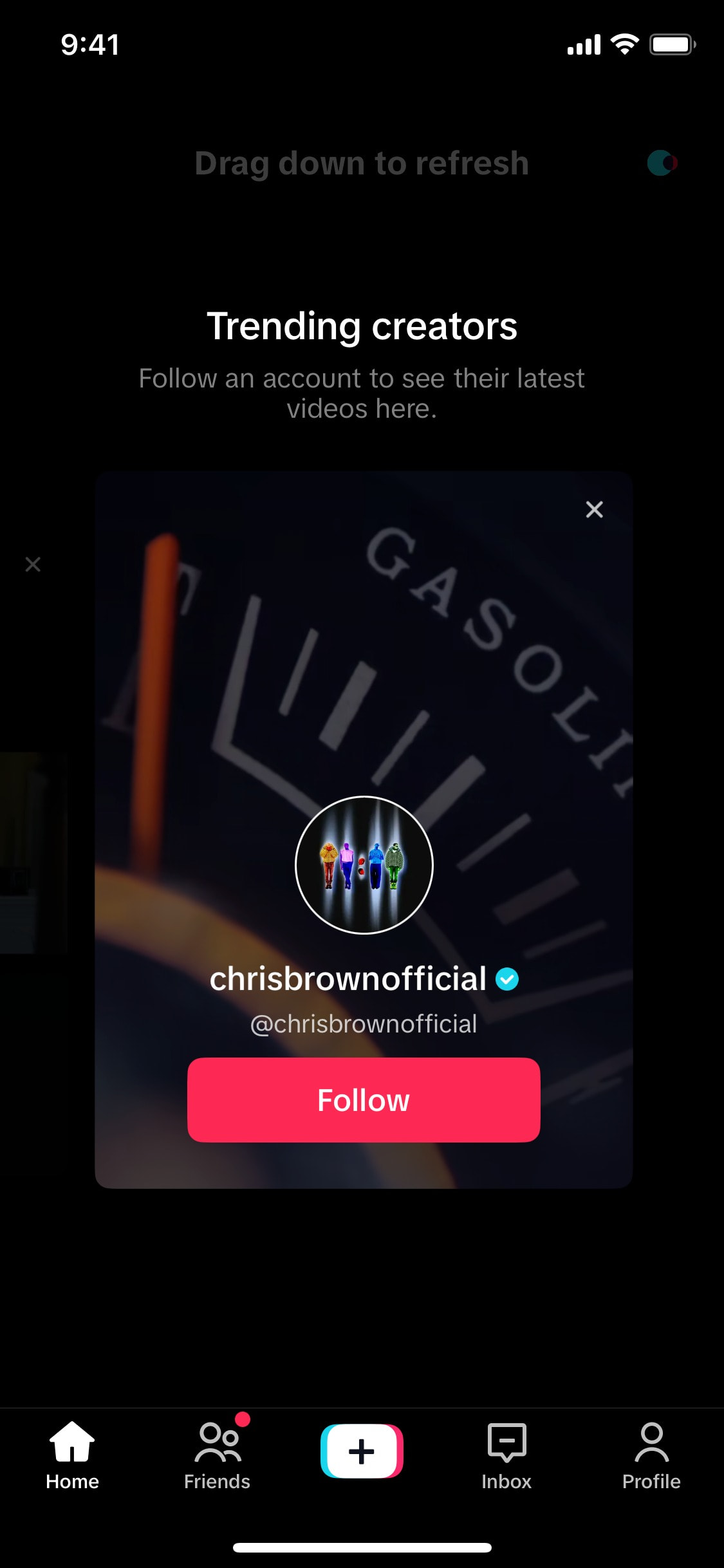 TikTok iOS screen 110