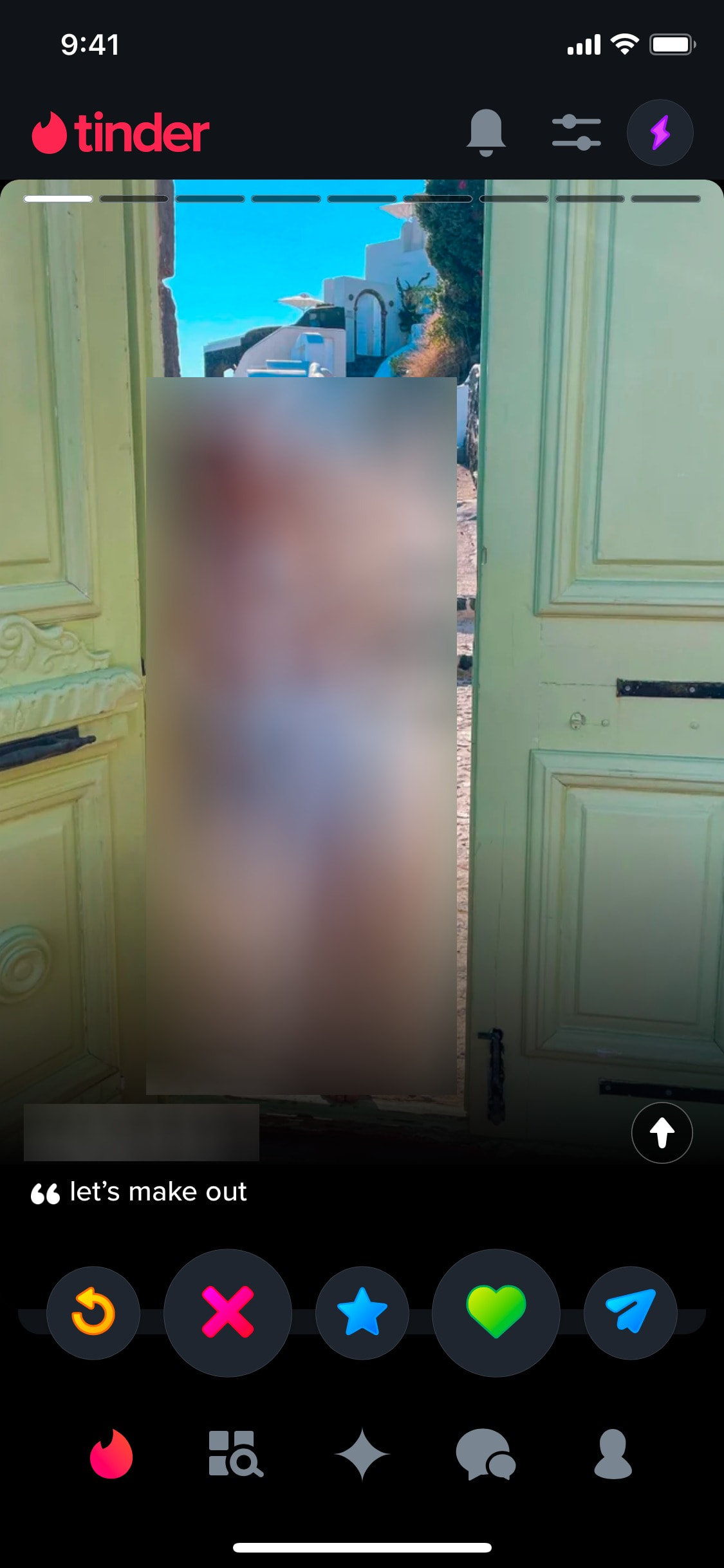 Tinder iOS screen 151