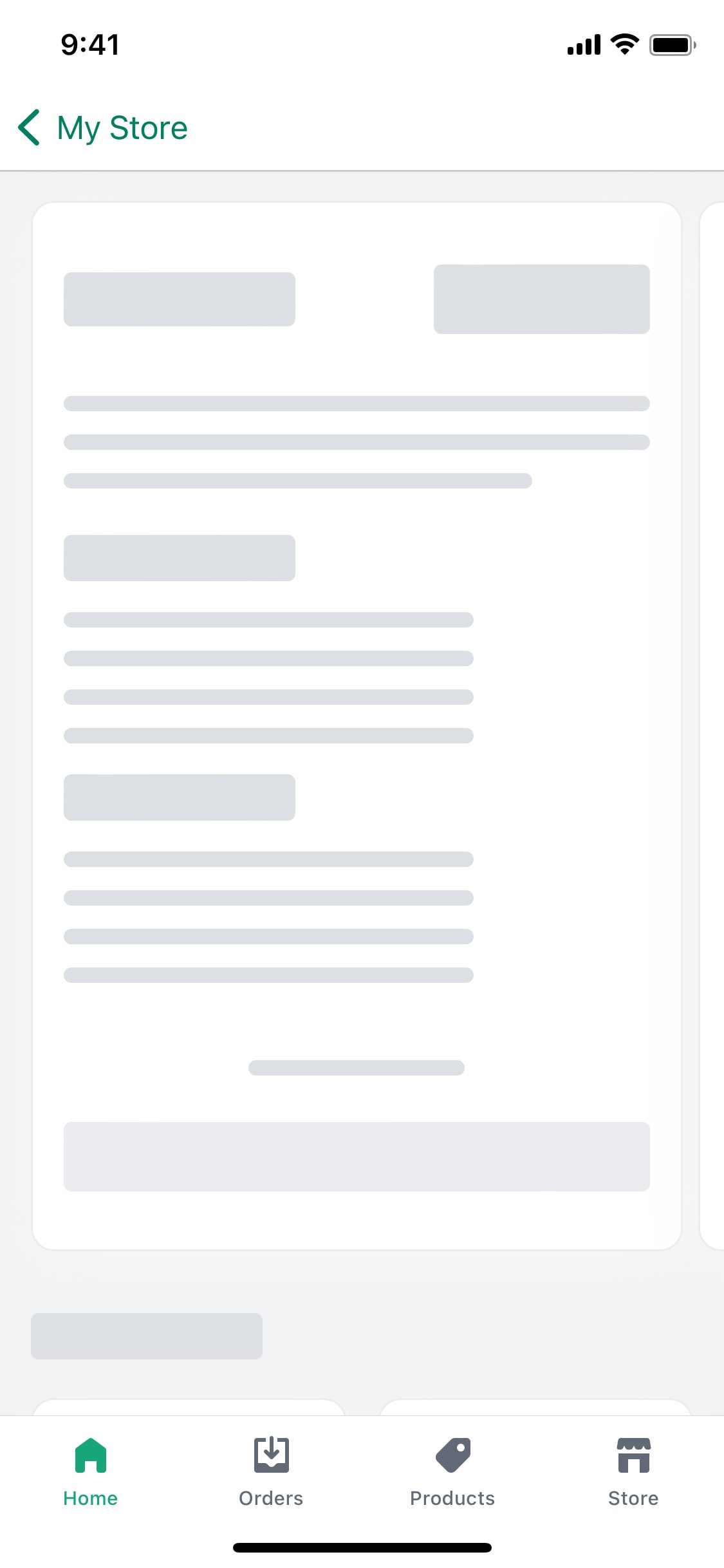 Shopify iOS screen 522