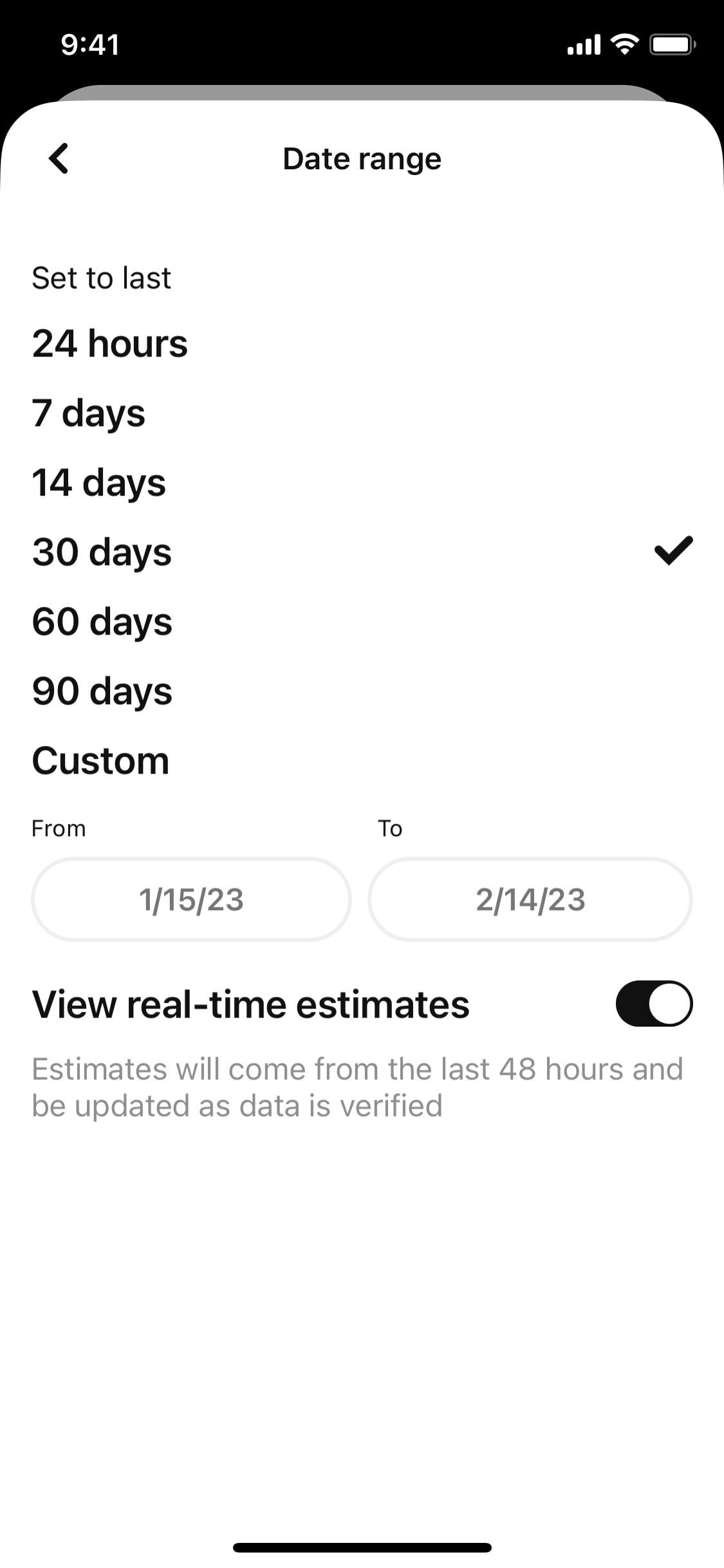 Pinterest iOS screen 28