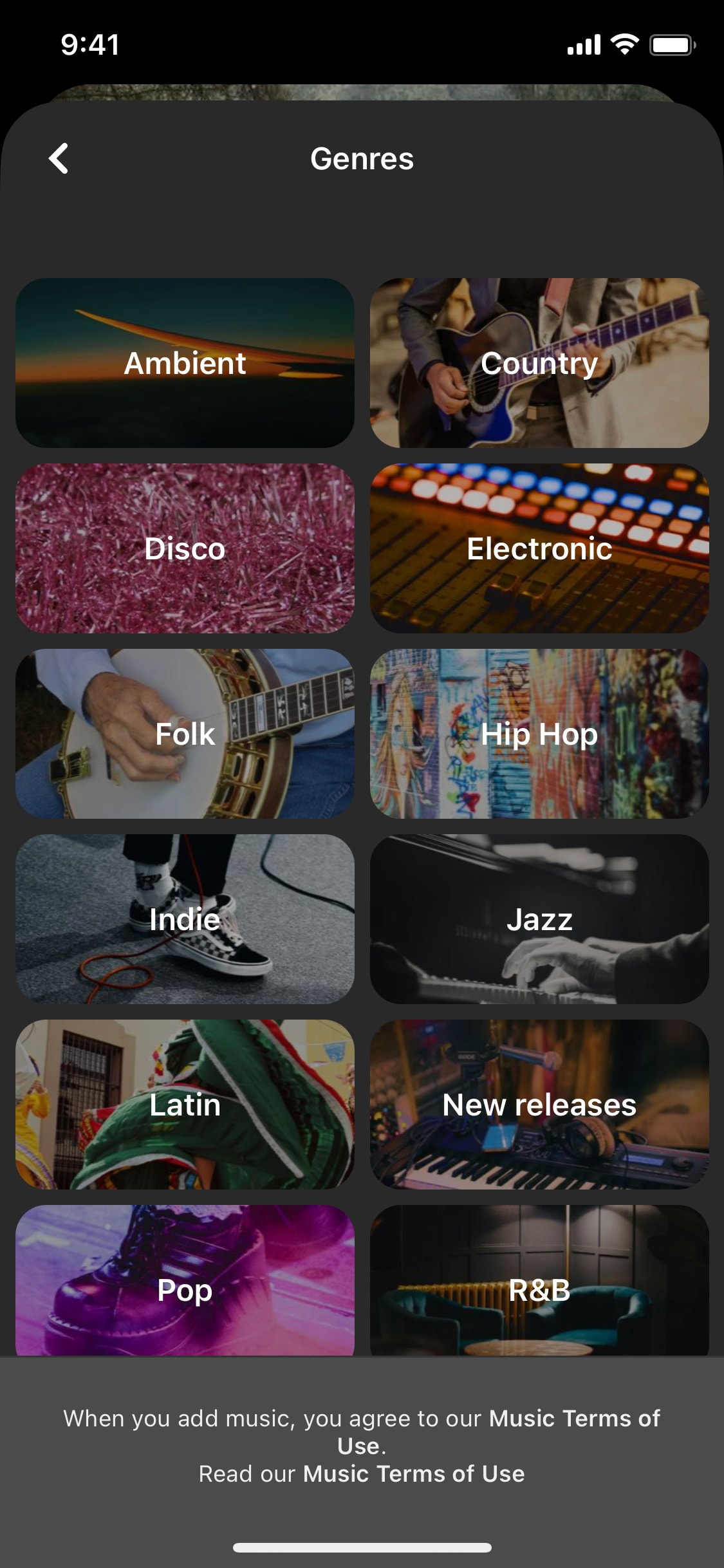 Pinterest iOS screen 167
