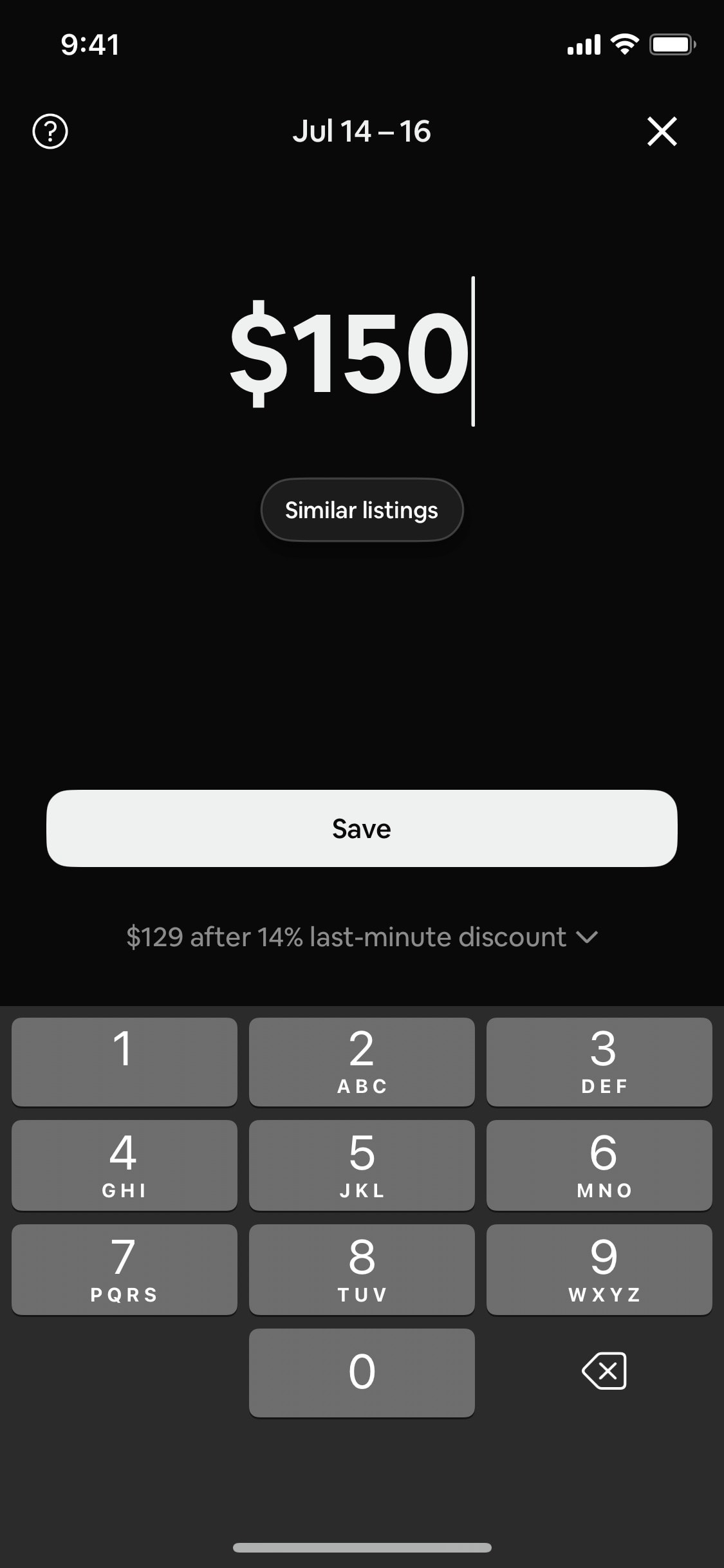 Airbnb iOS screen 30