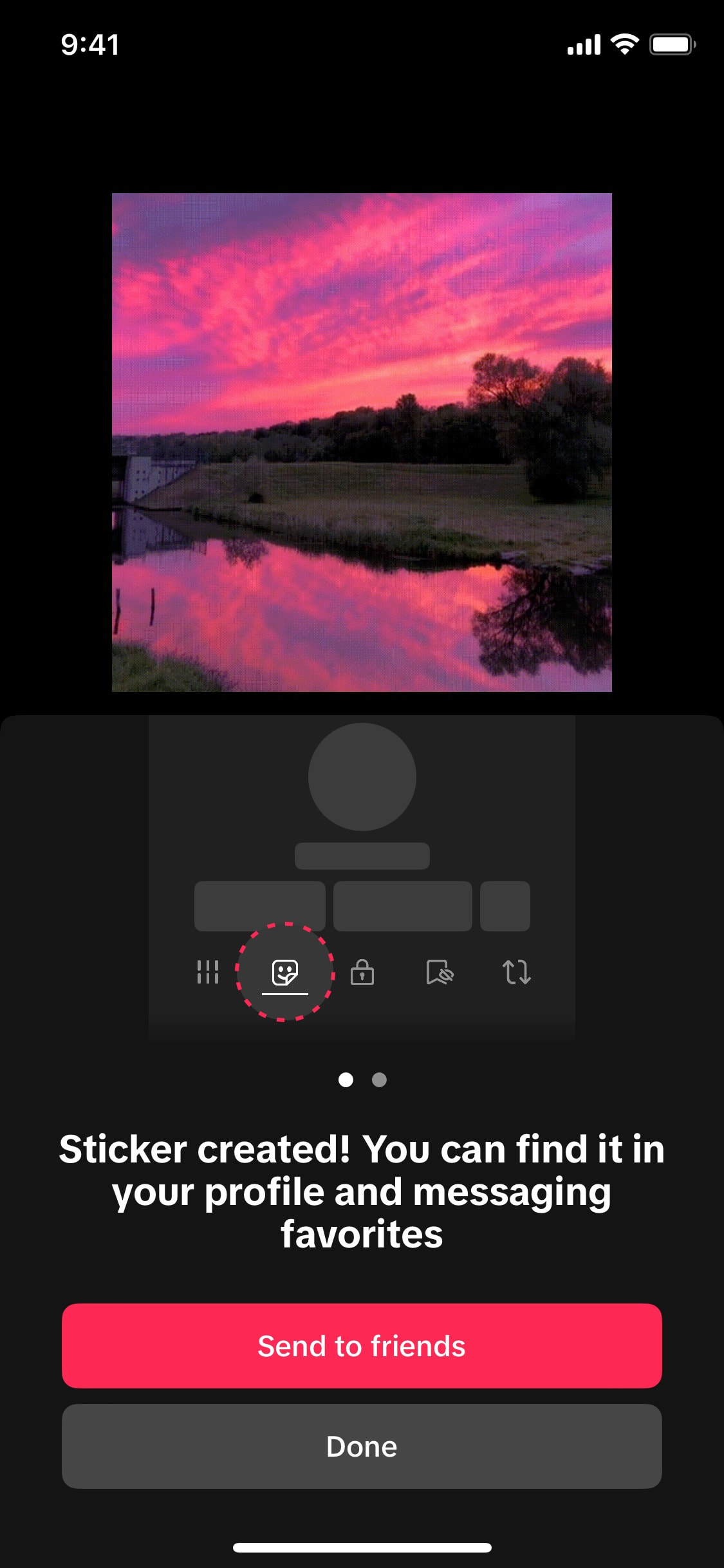 TikTok iOS screen 395