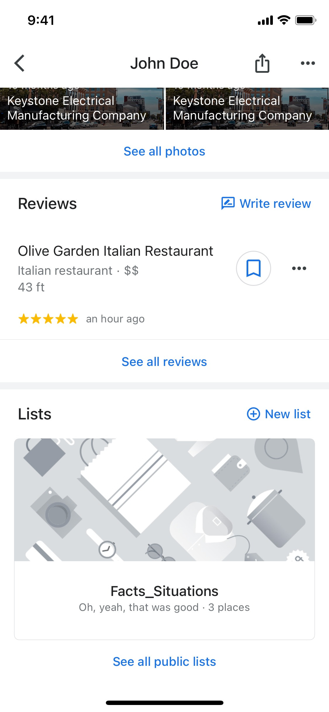 Google Maps iOS screen 37