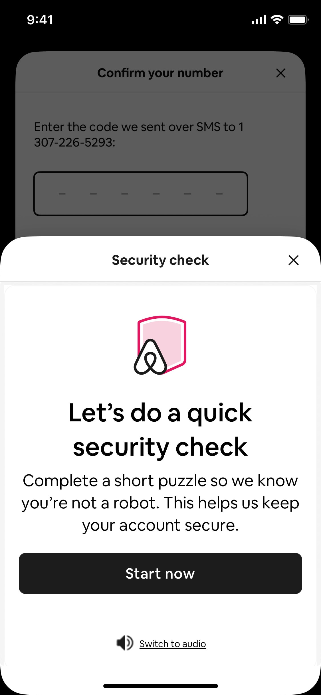 Airbnb iOS screen 402