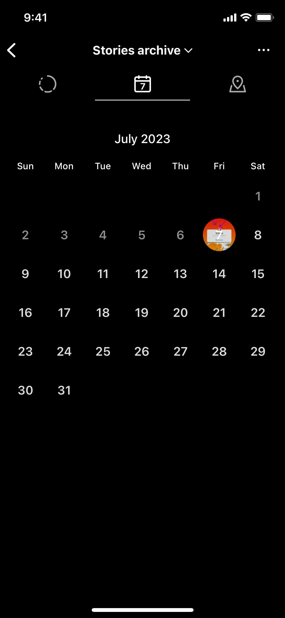 Instagram iOS screen 642