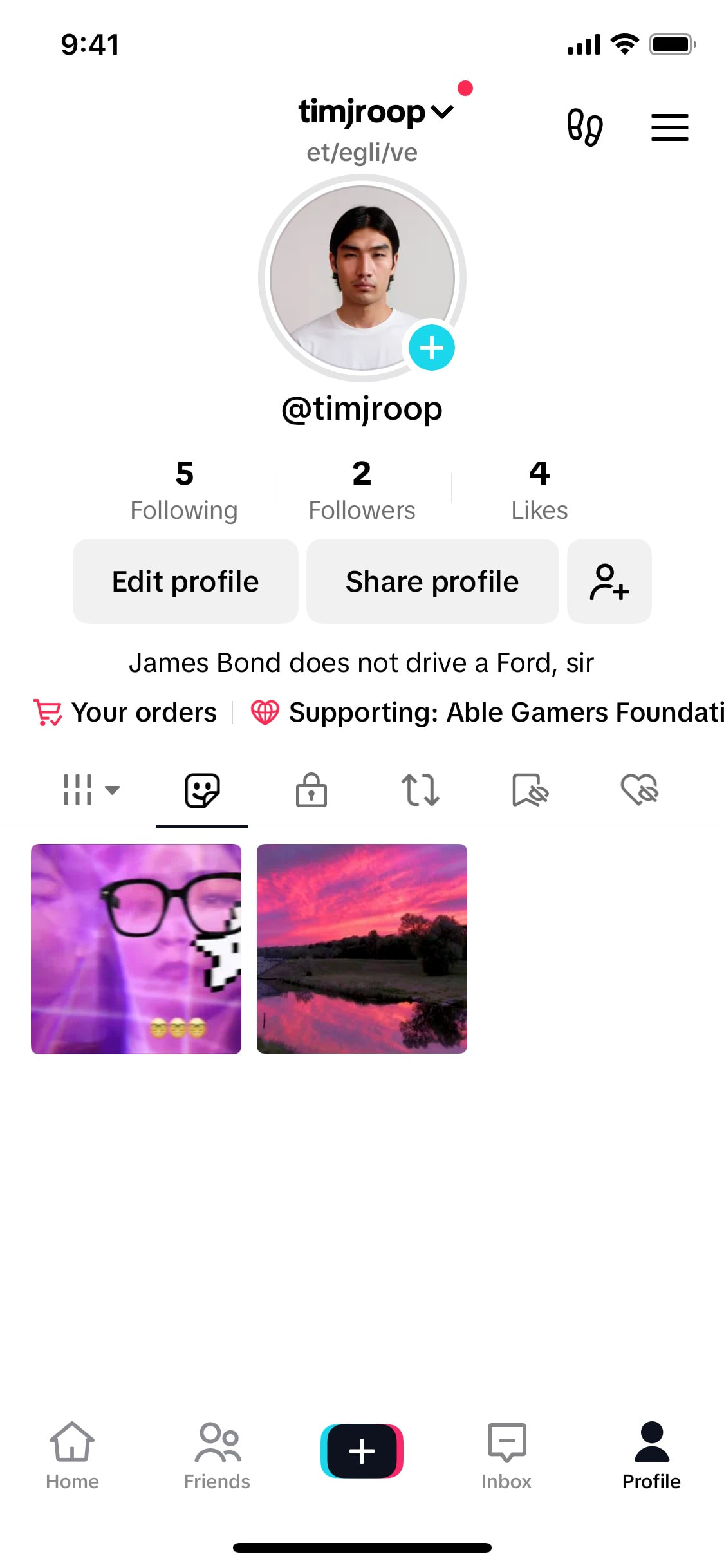 TikTok iOS screen 820