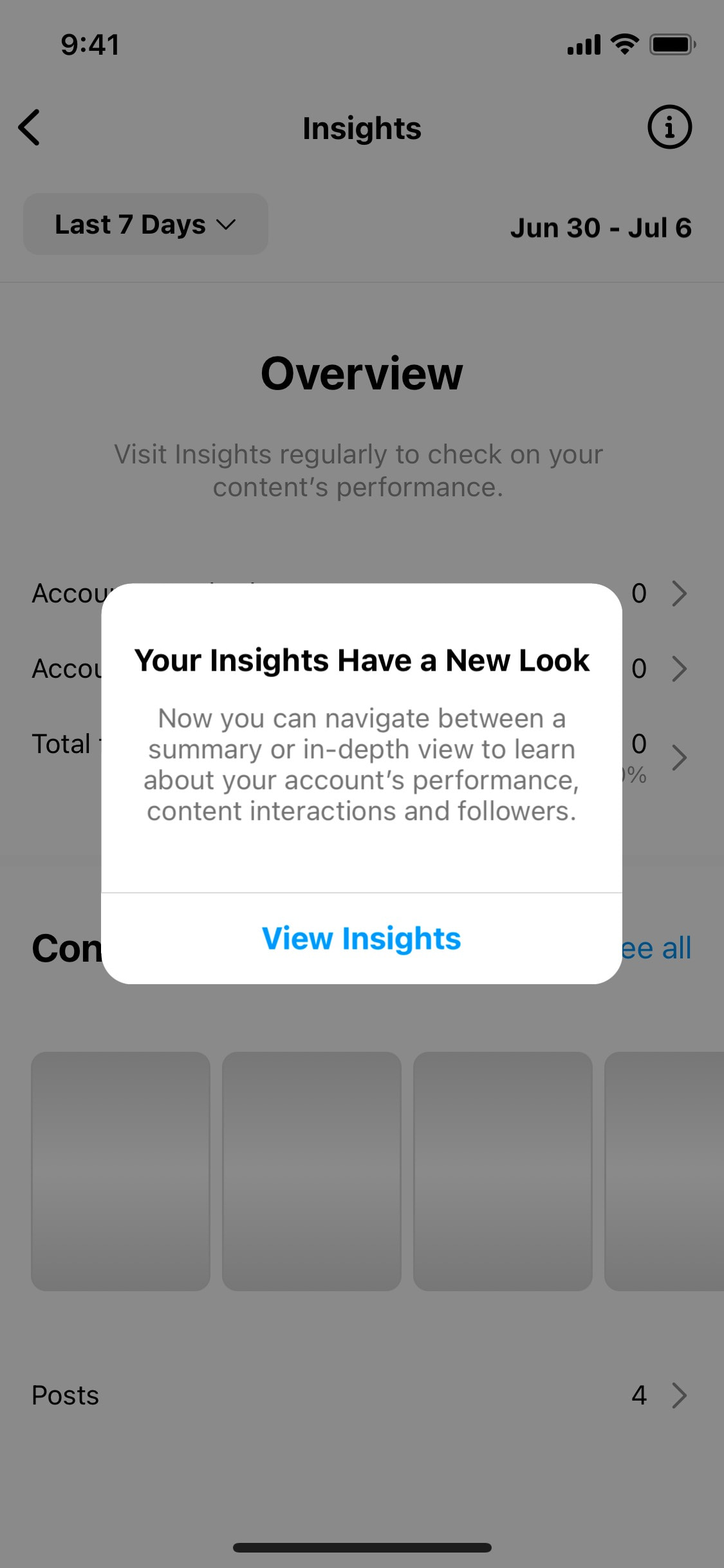 Instagram iOS screen 549