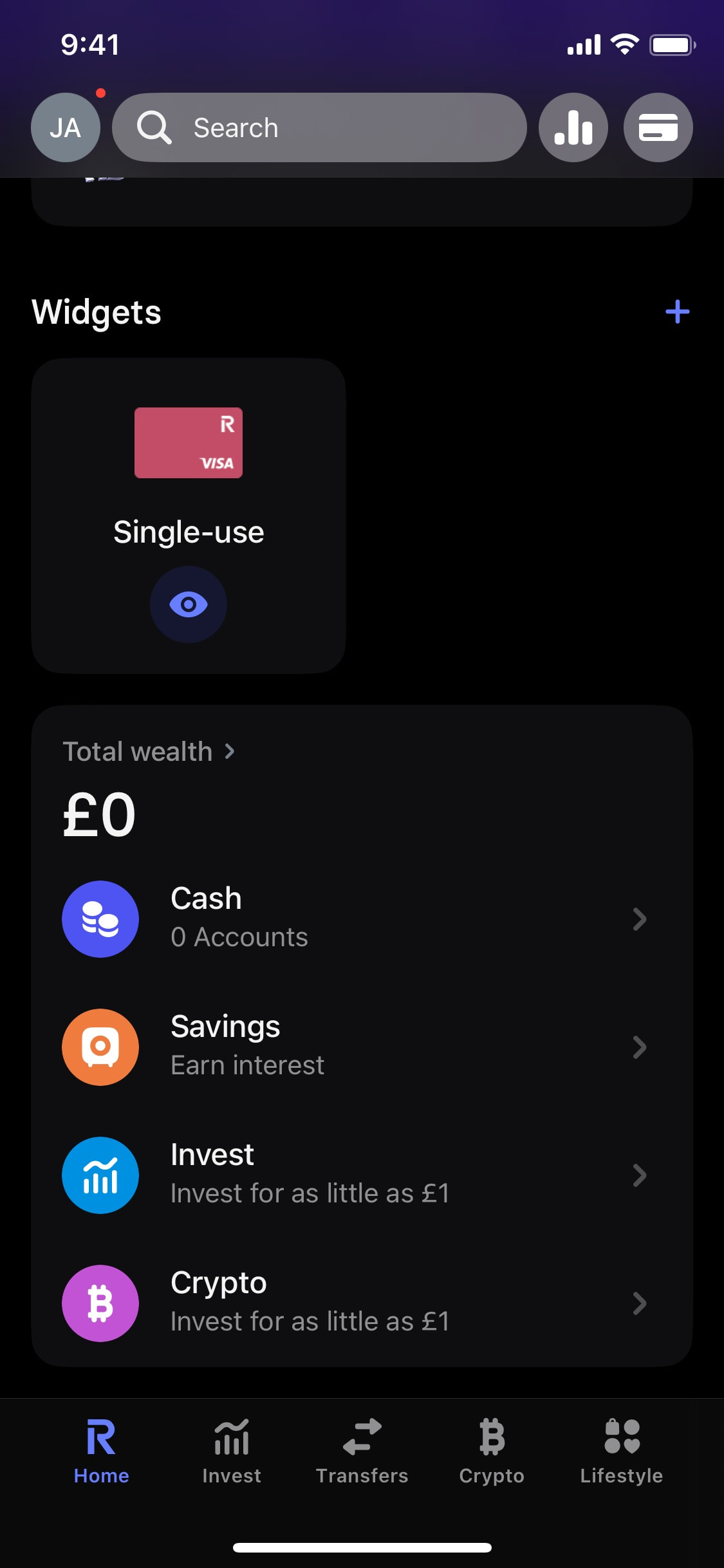 Revolut iOS screen 283