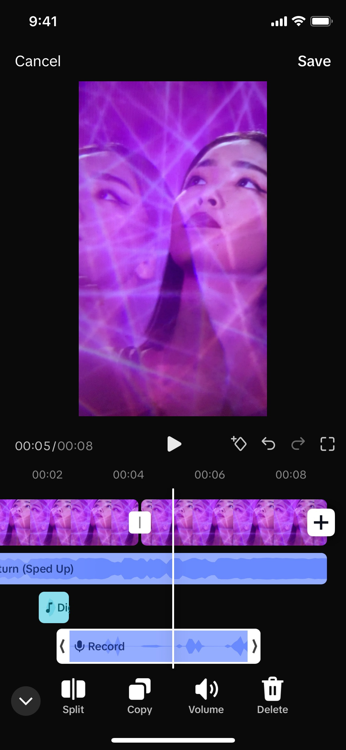 TikTok iOS screen 767
