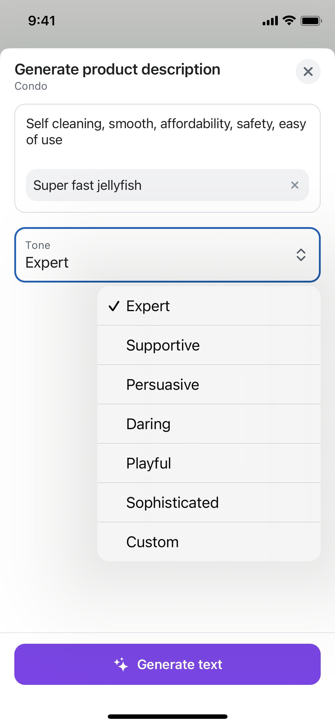 Shopify iOS screen 607