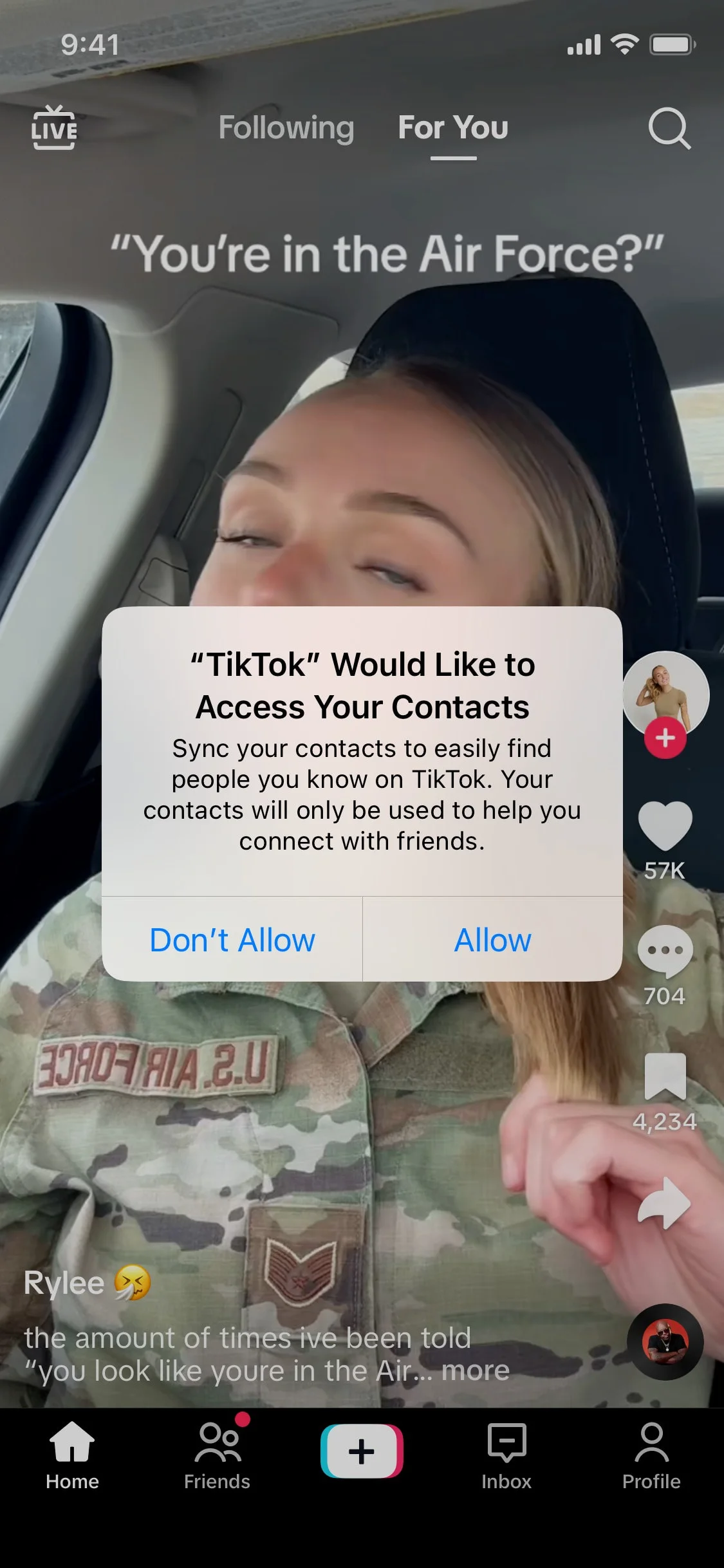 TikTok iOS screen 14