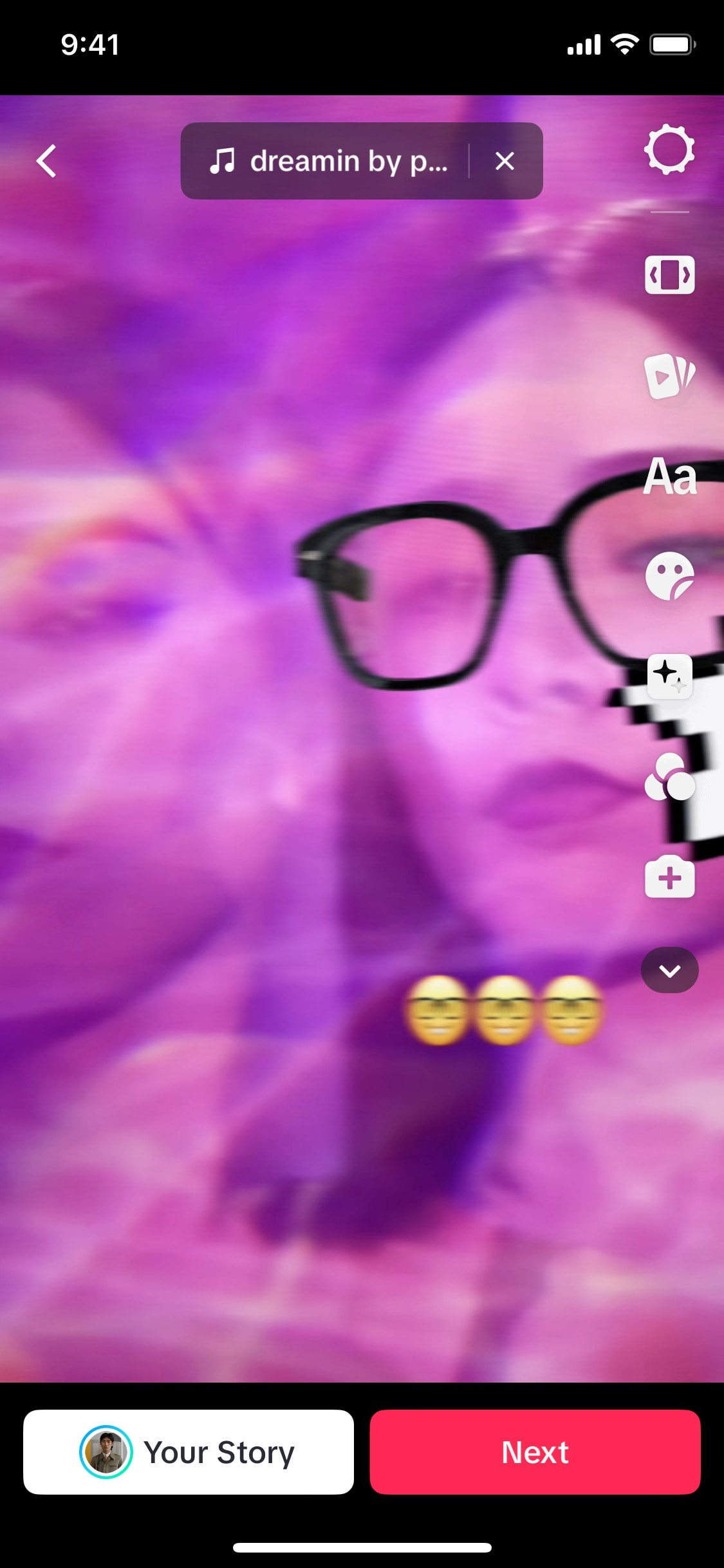 TikTok iOS screen 631