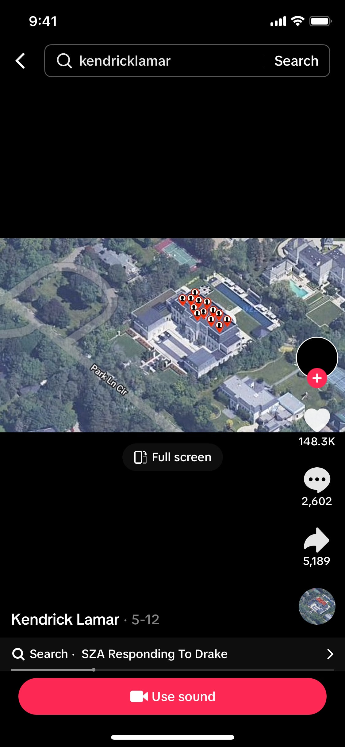 TikTok iOS screen 478