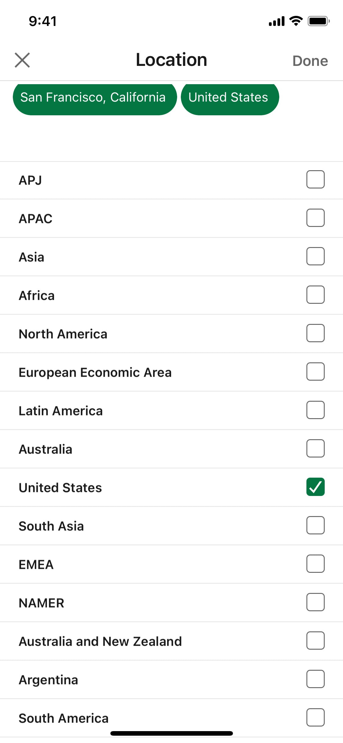 LinkedIn iOS screen 389