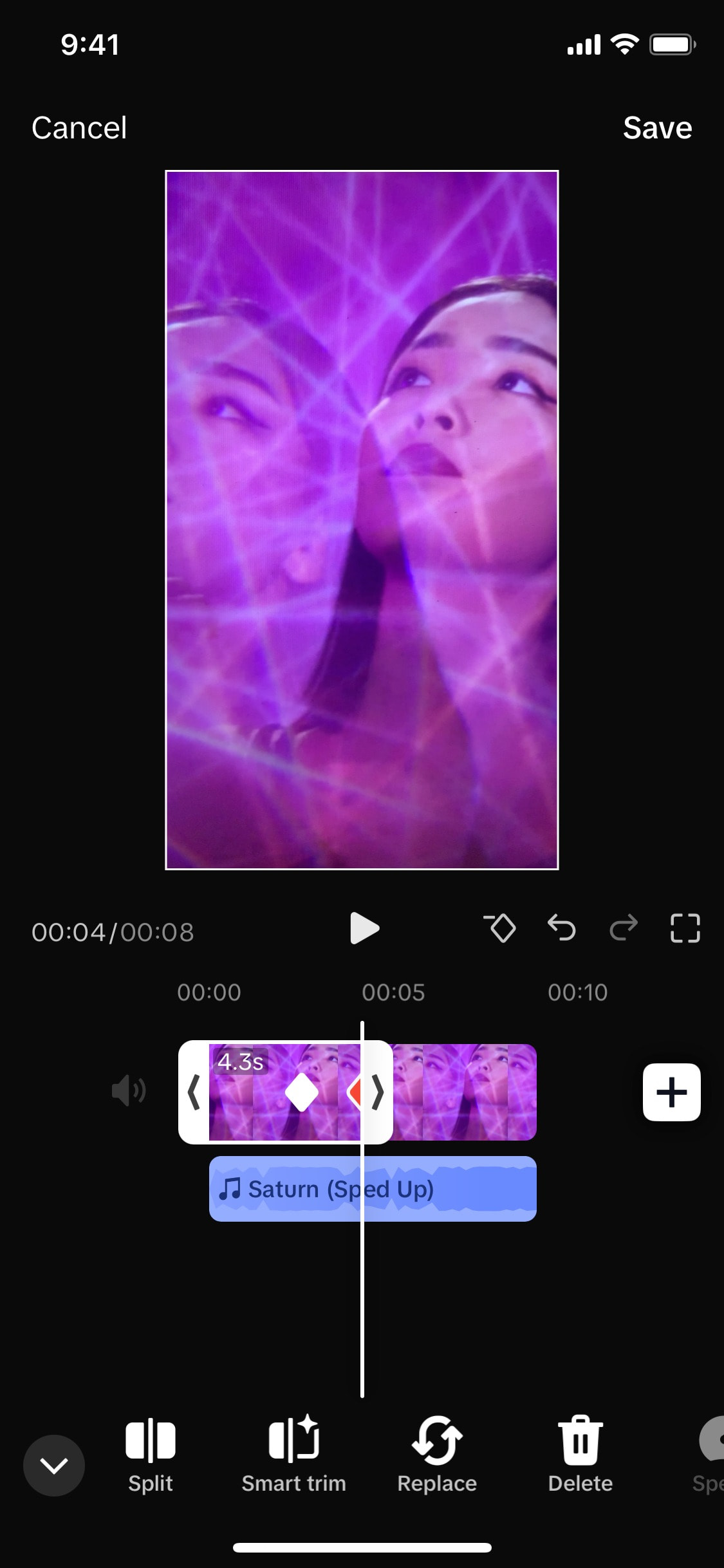 TikTok iOS screen 391