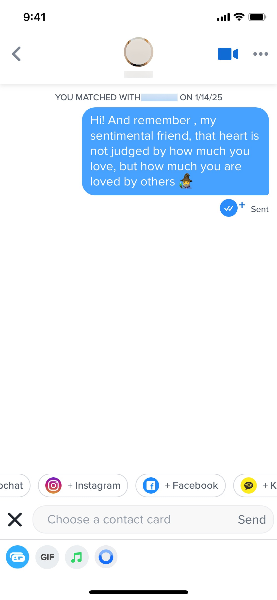 Tinder iOS screen 254