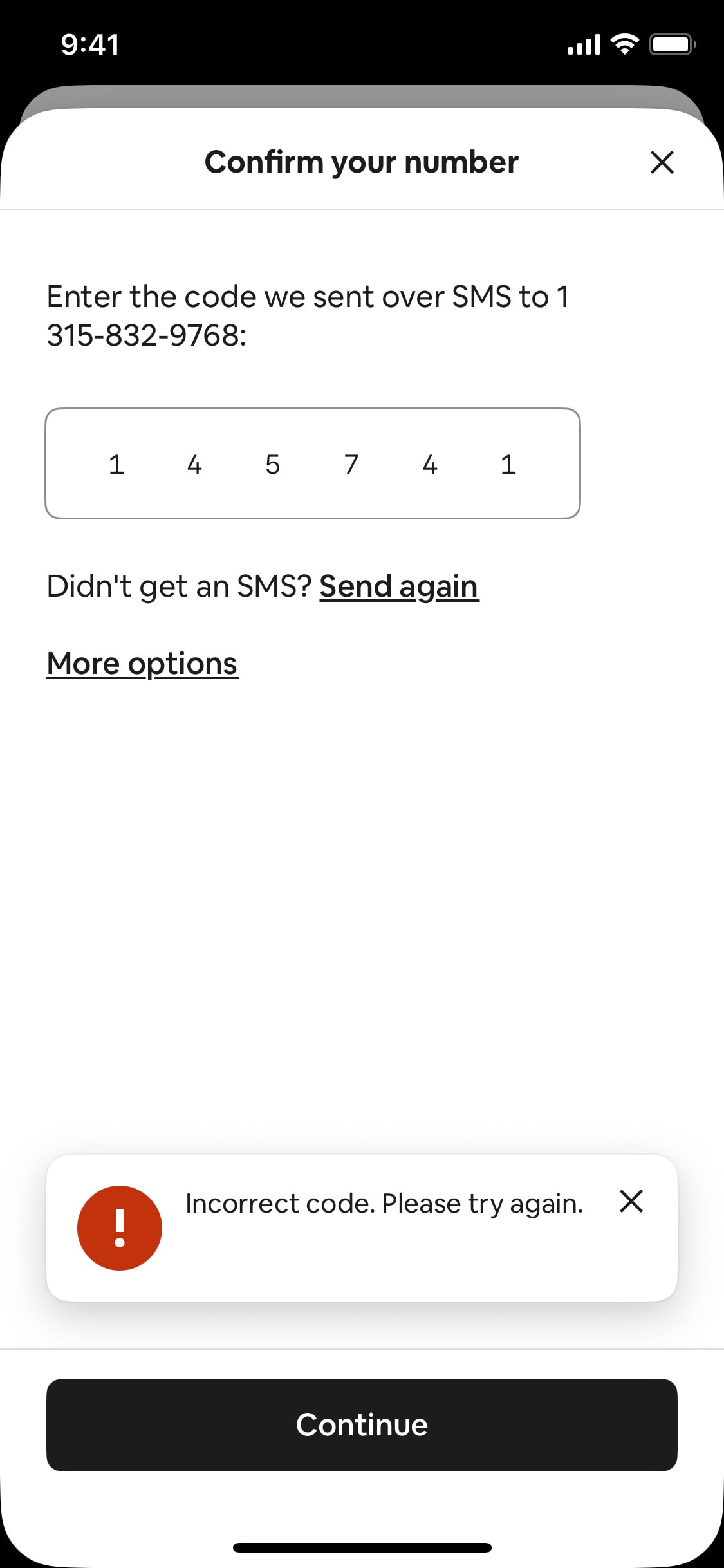 Airbnb iOS screen 565
