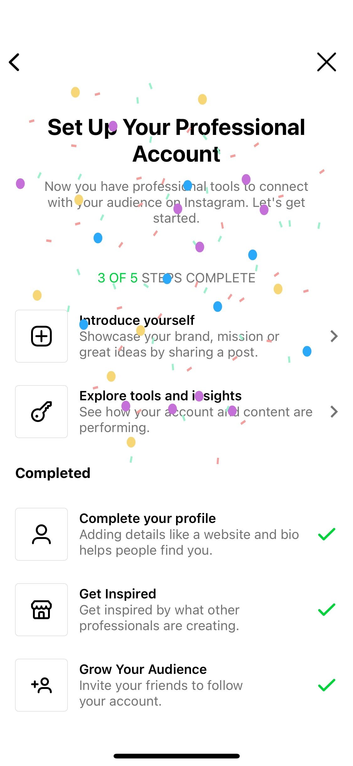Instagram iOS screen 813