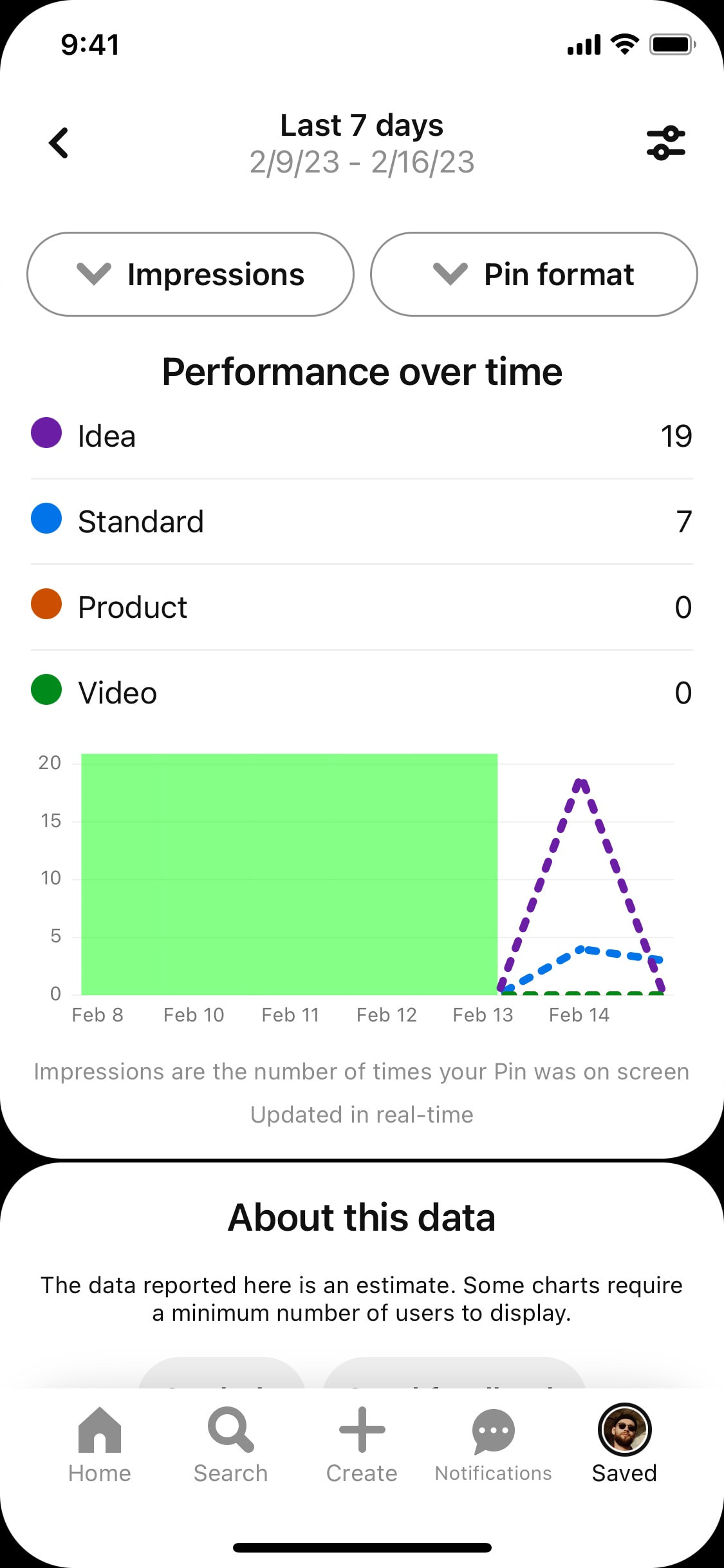 Pinterest iOS screen 53