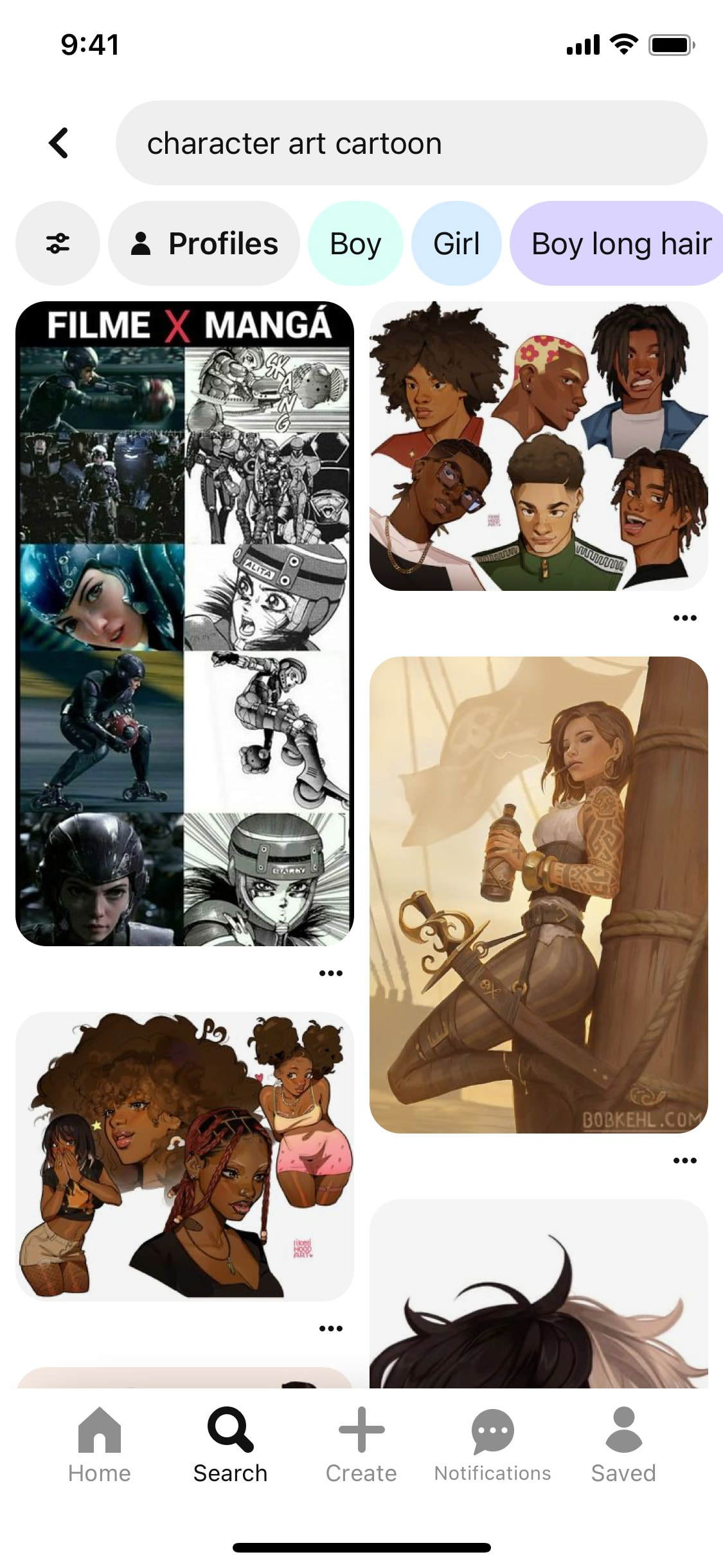 Pinterest iOS screen 176
