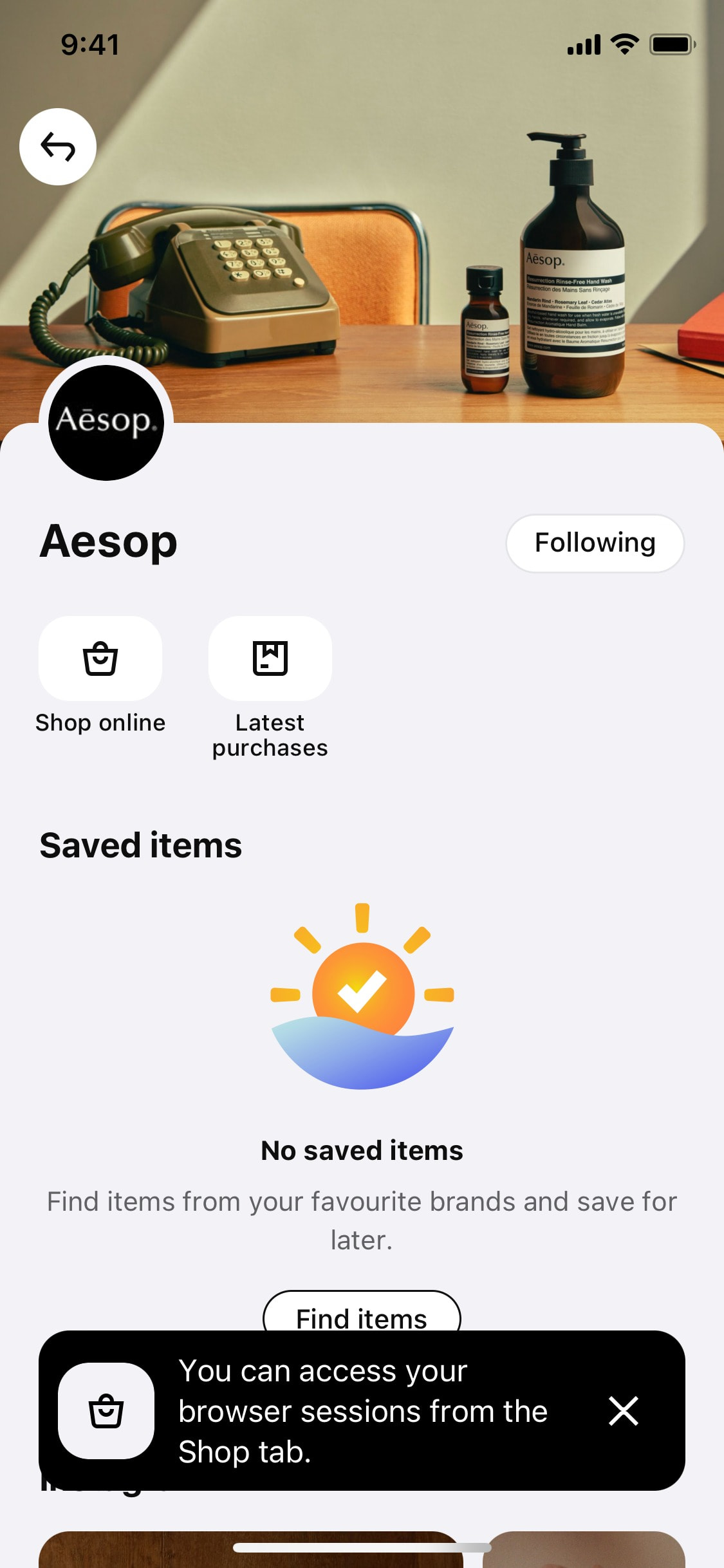 Klarna iOS screen 40