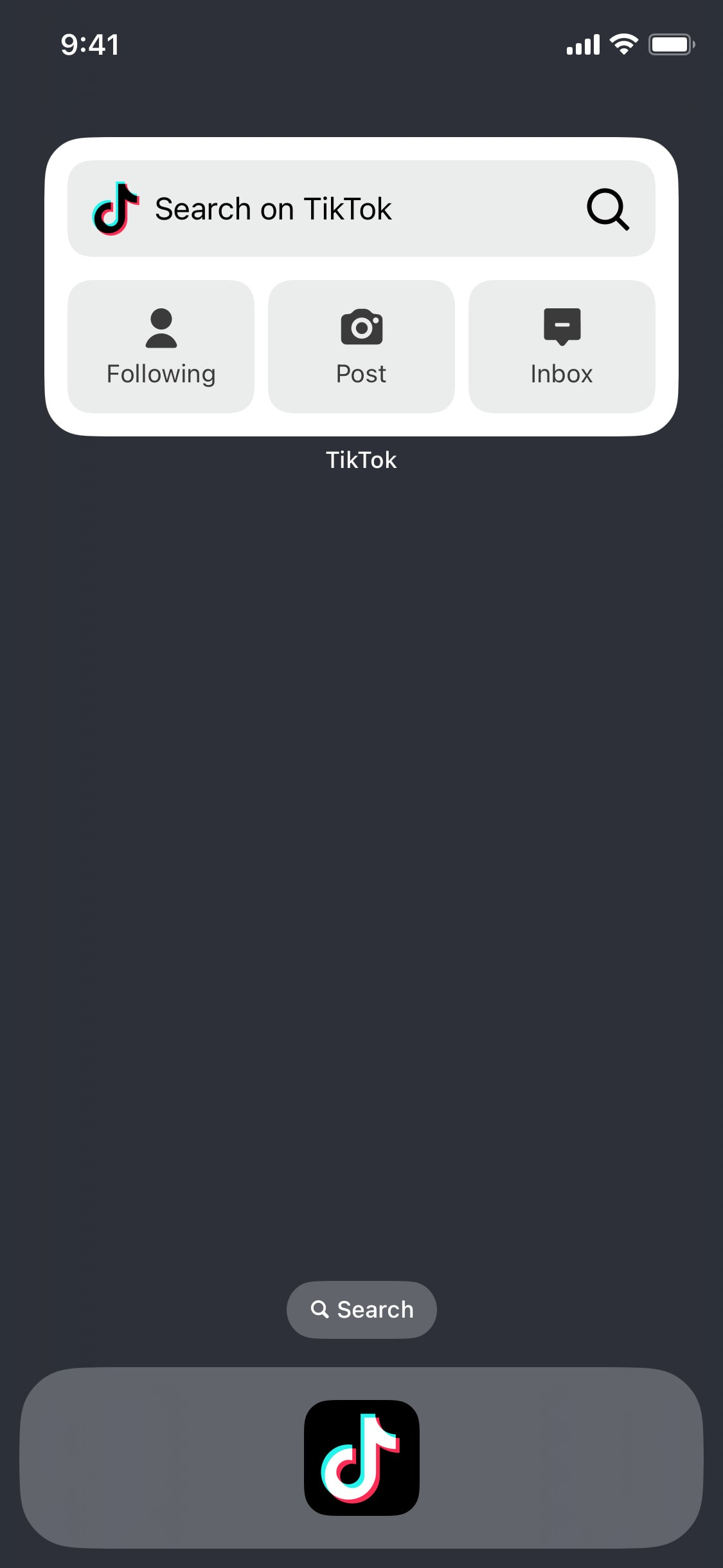 TikTok iOS screen 722
