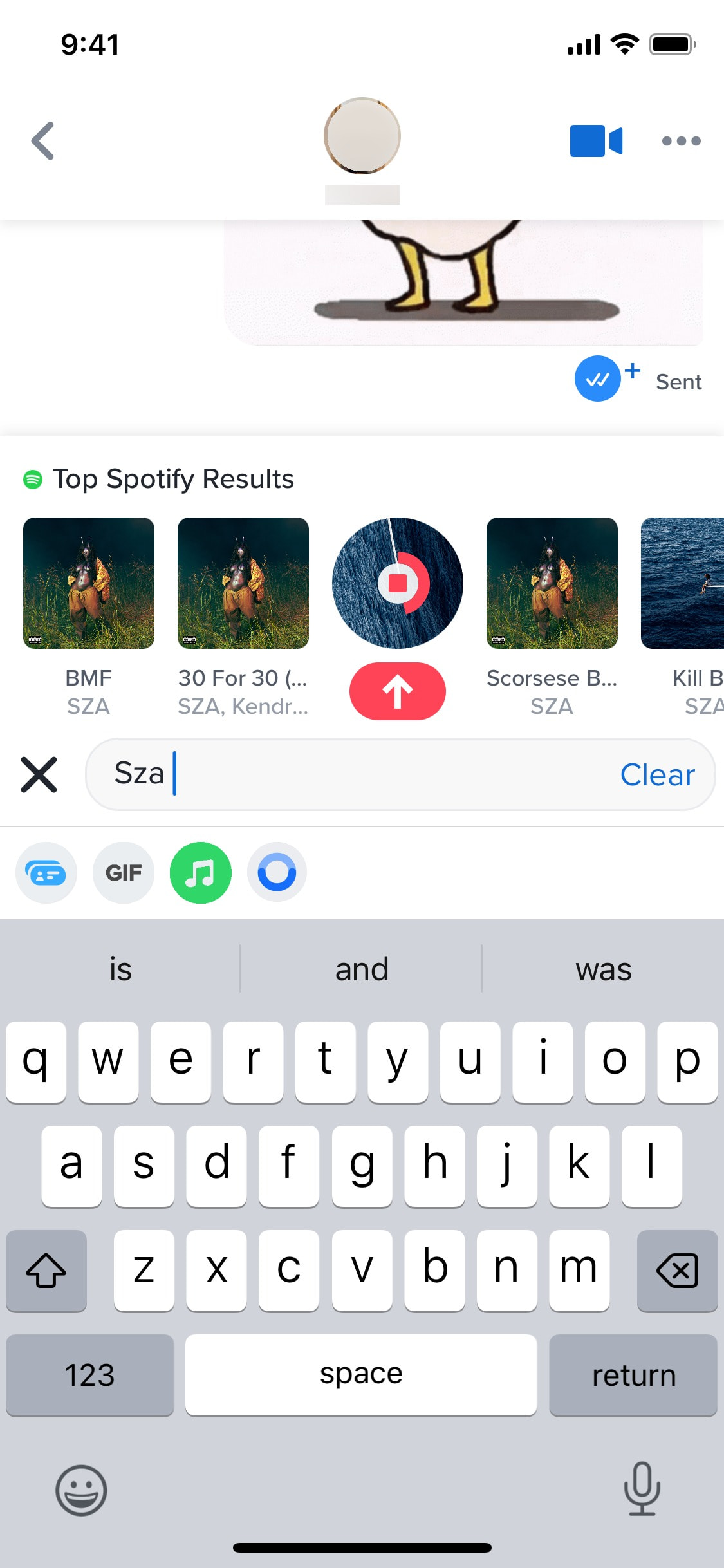 Tinder iOS screen 444