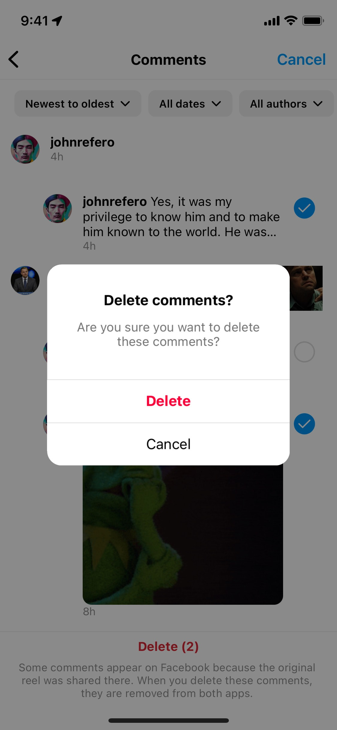 Instagram iOS screen 330