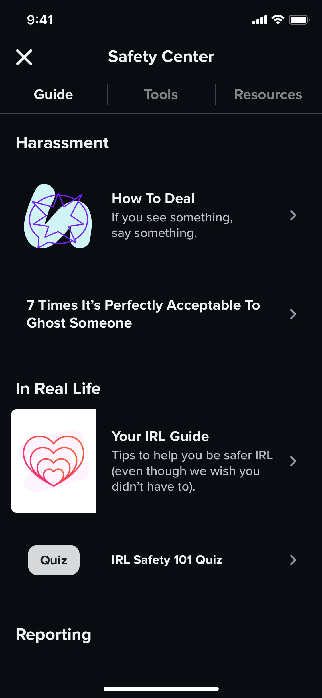 Tinder iOS screen 227