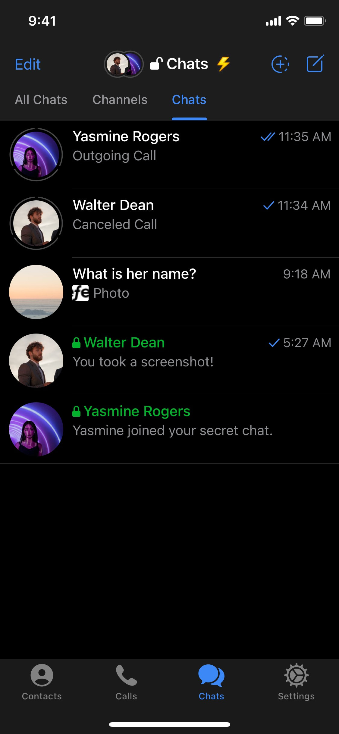 Telegram iOS screen 139