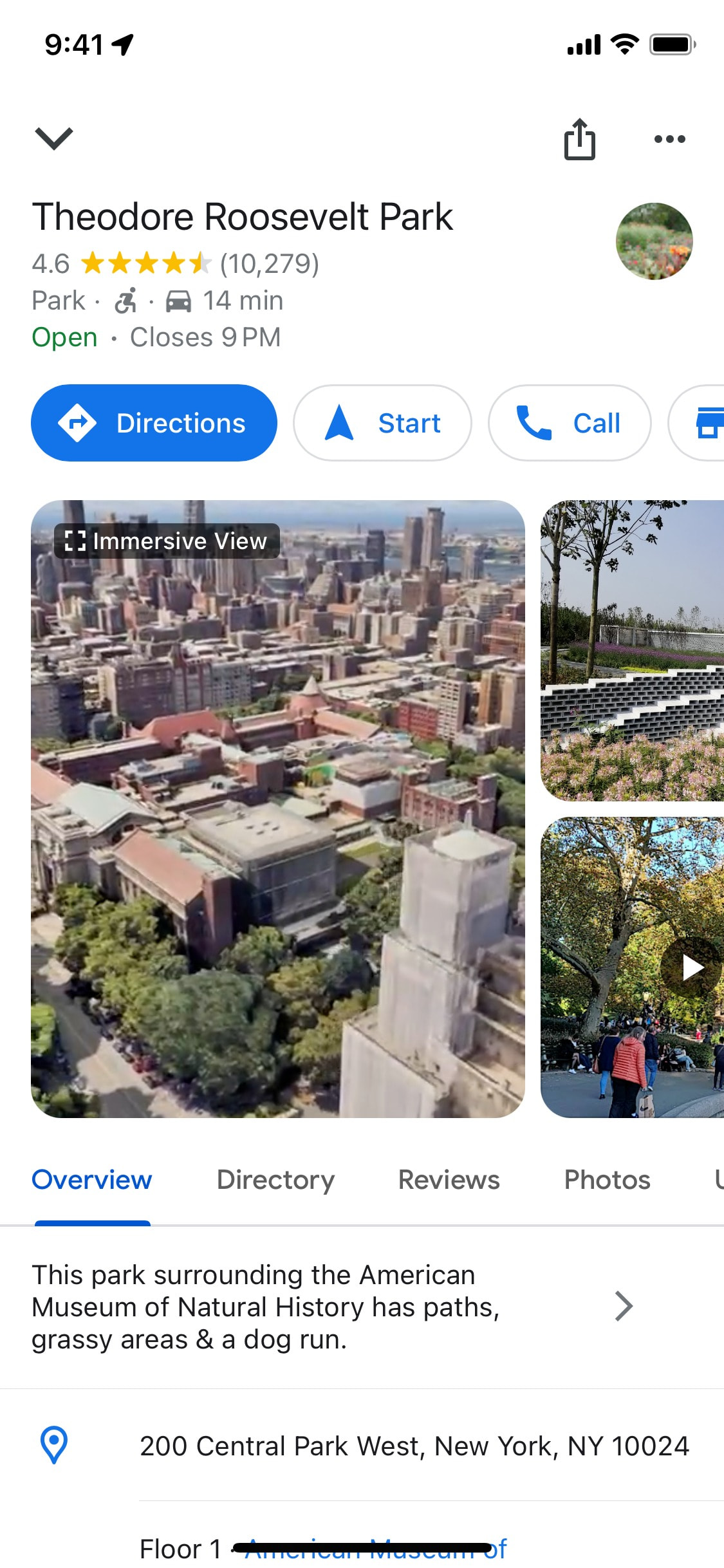 Google Maps iOS screen 55