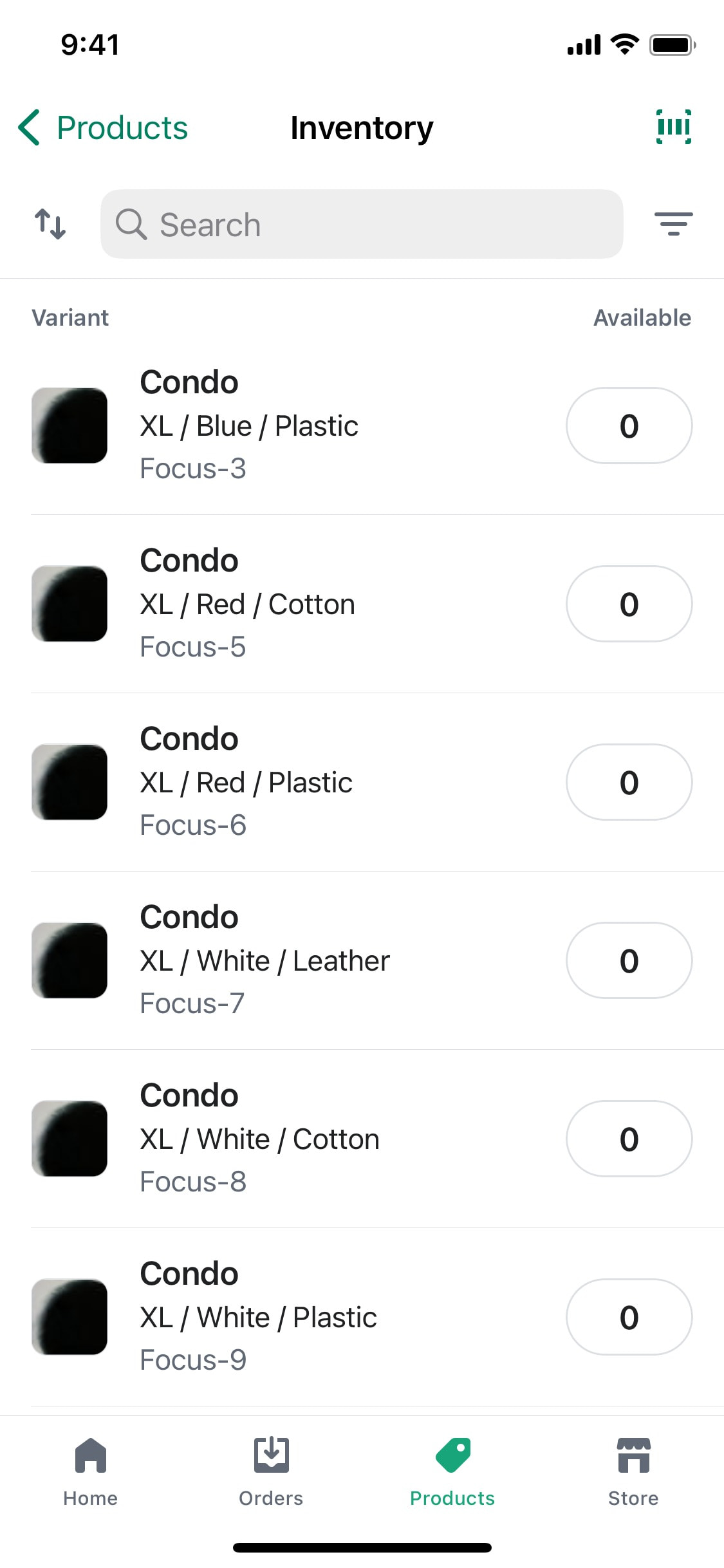 Shopify iOS screen 570