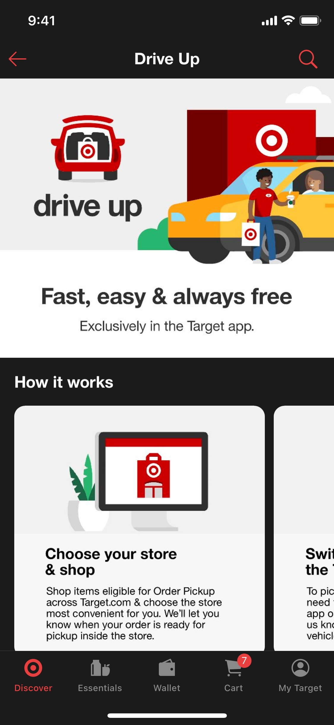 Target iOS screen 329