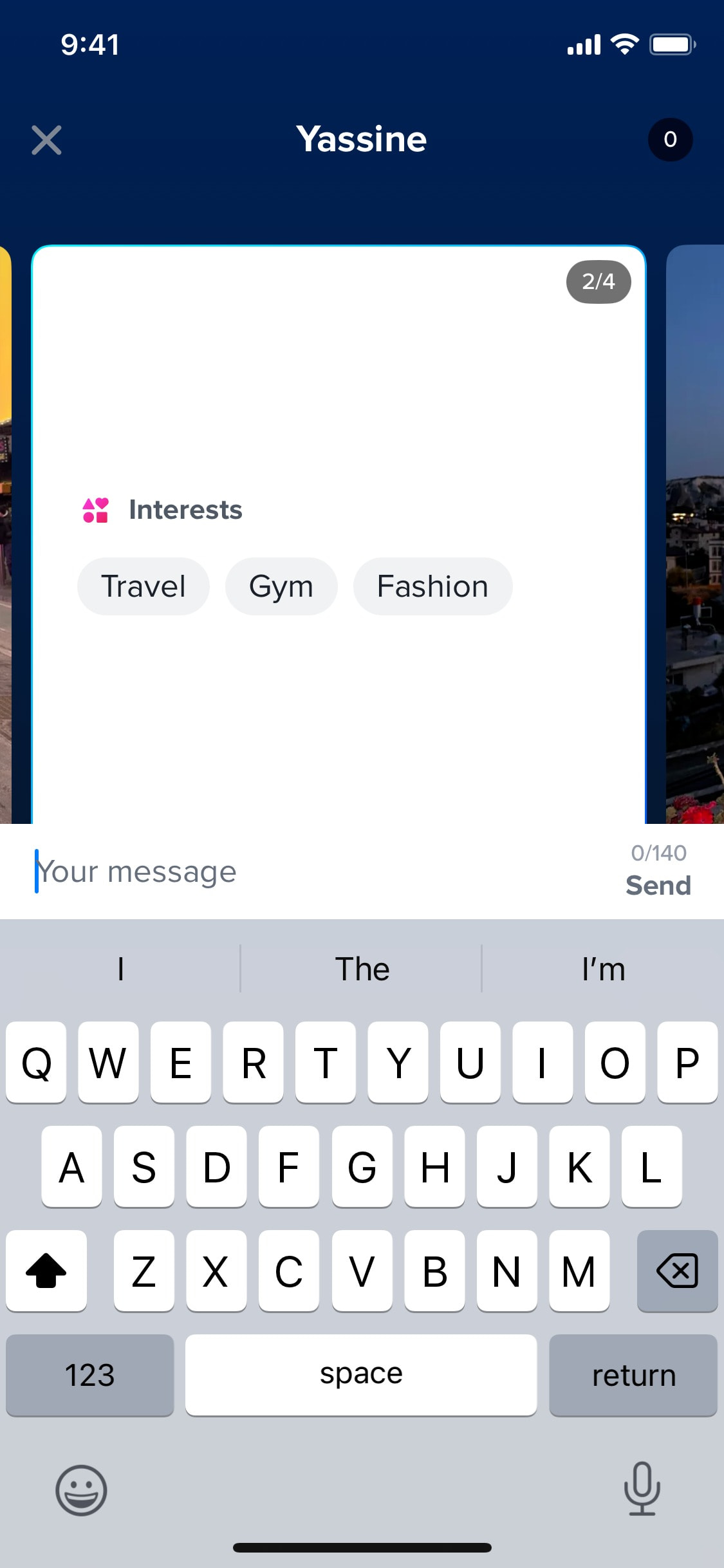 Tinder iOS screen 51