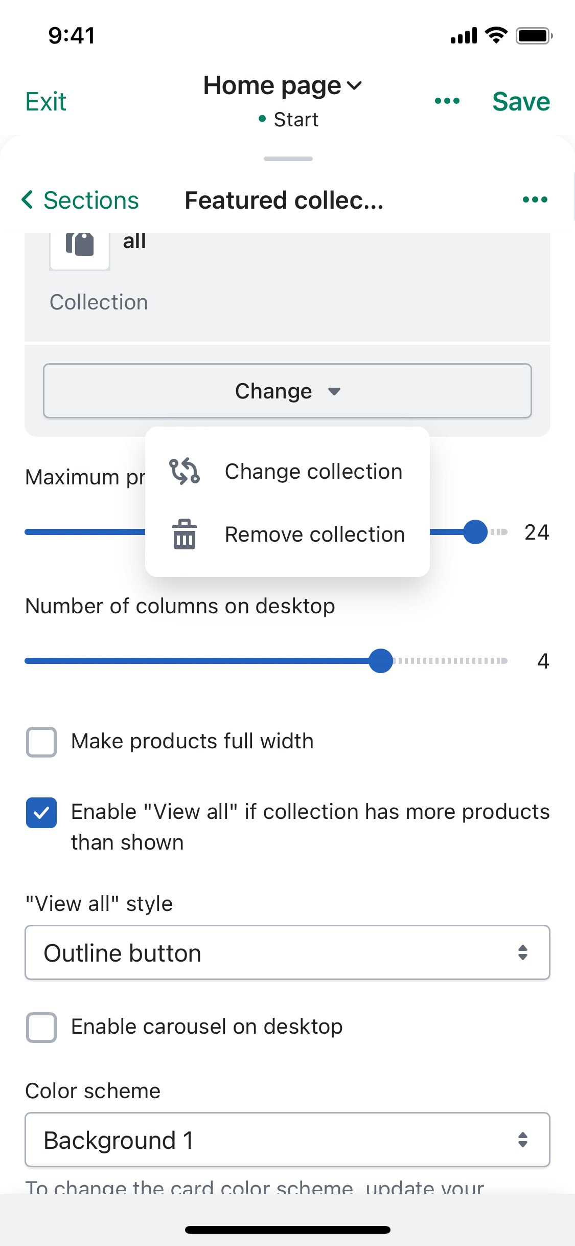 Shopify iOS screen 450