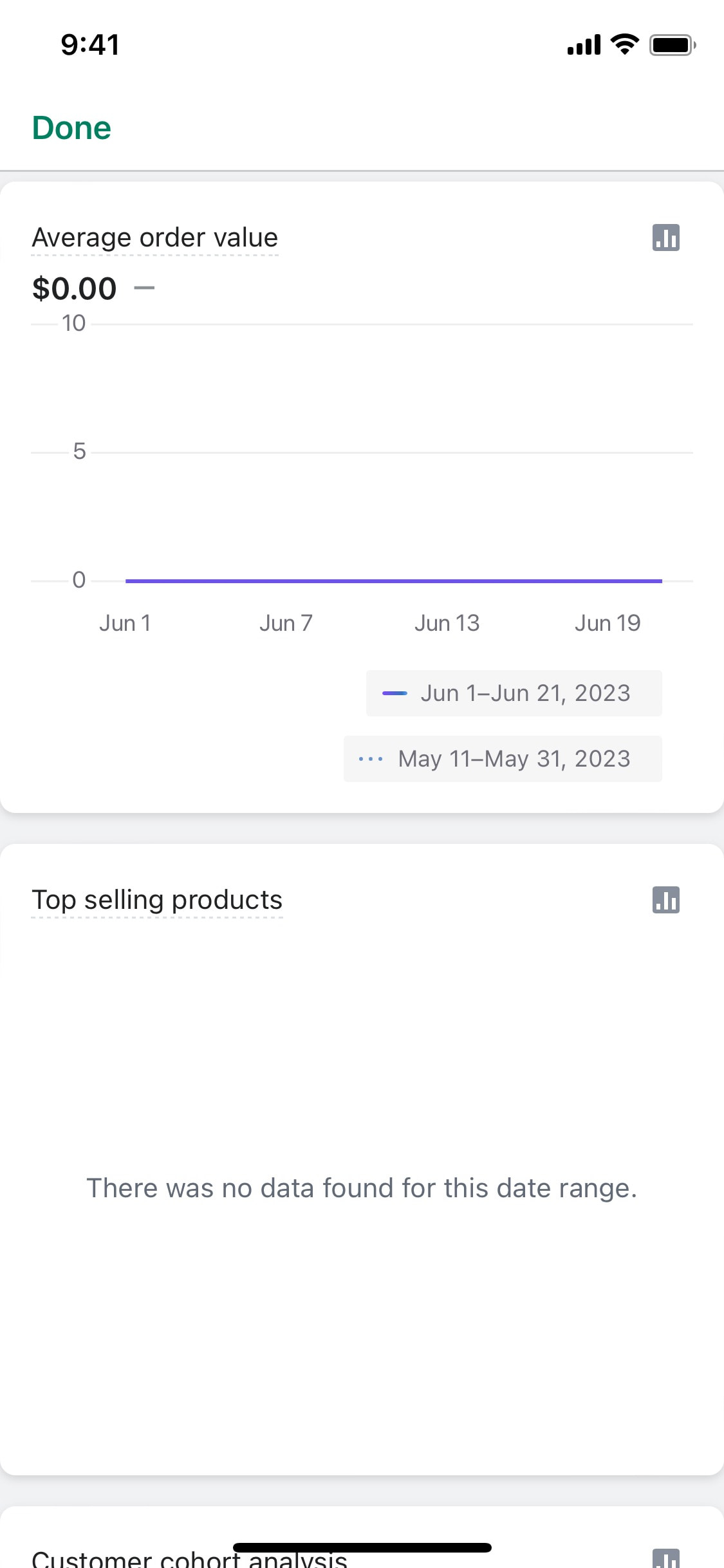 Shopify iOS screen 398