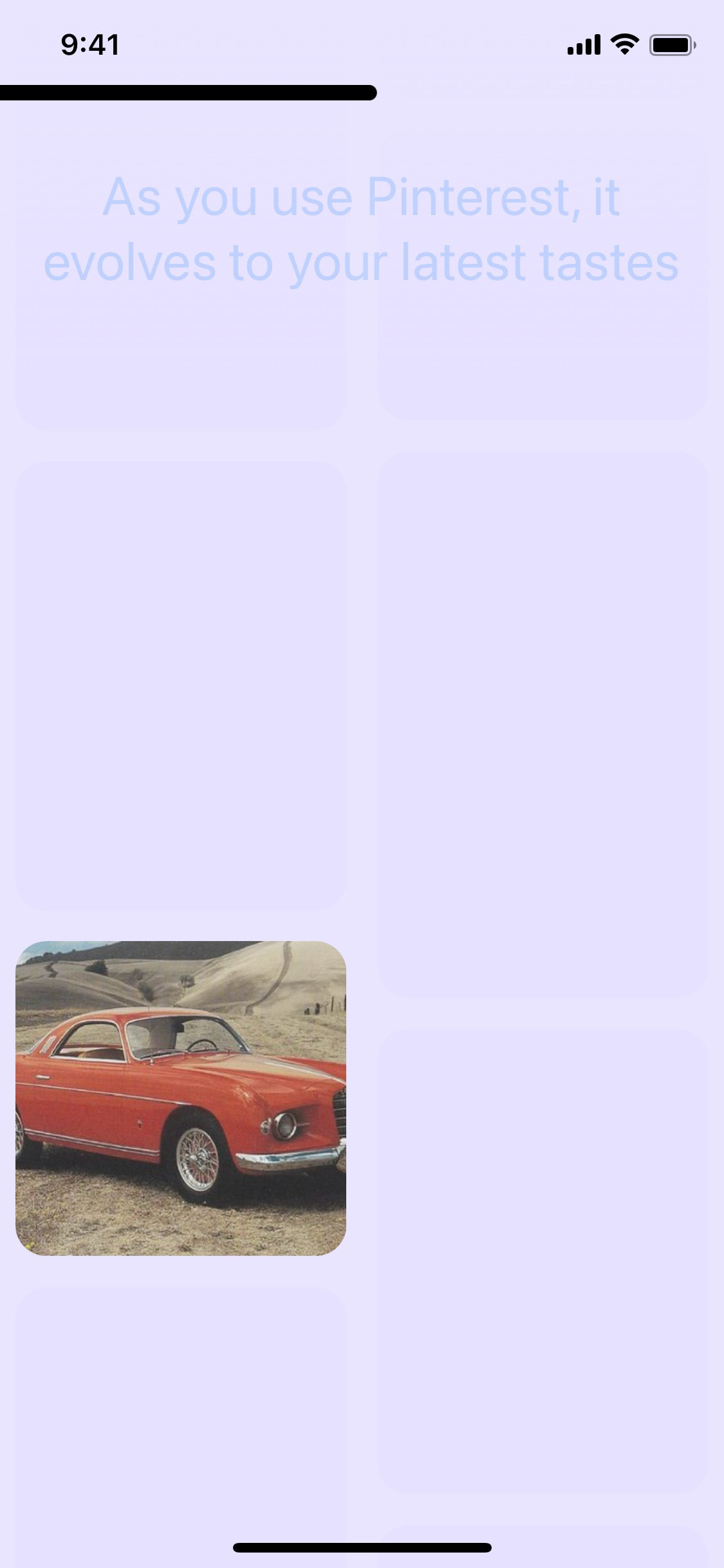 Pinterest iOS screen 391