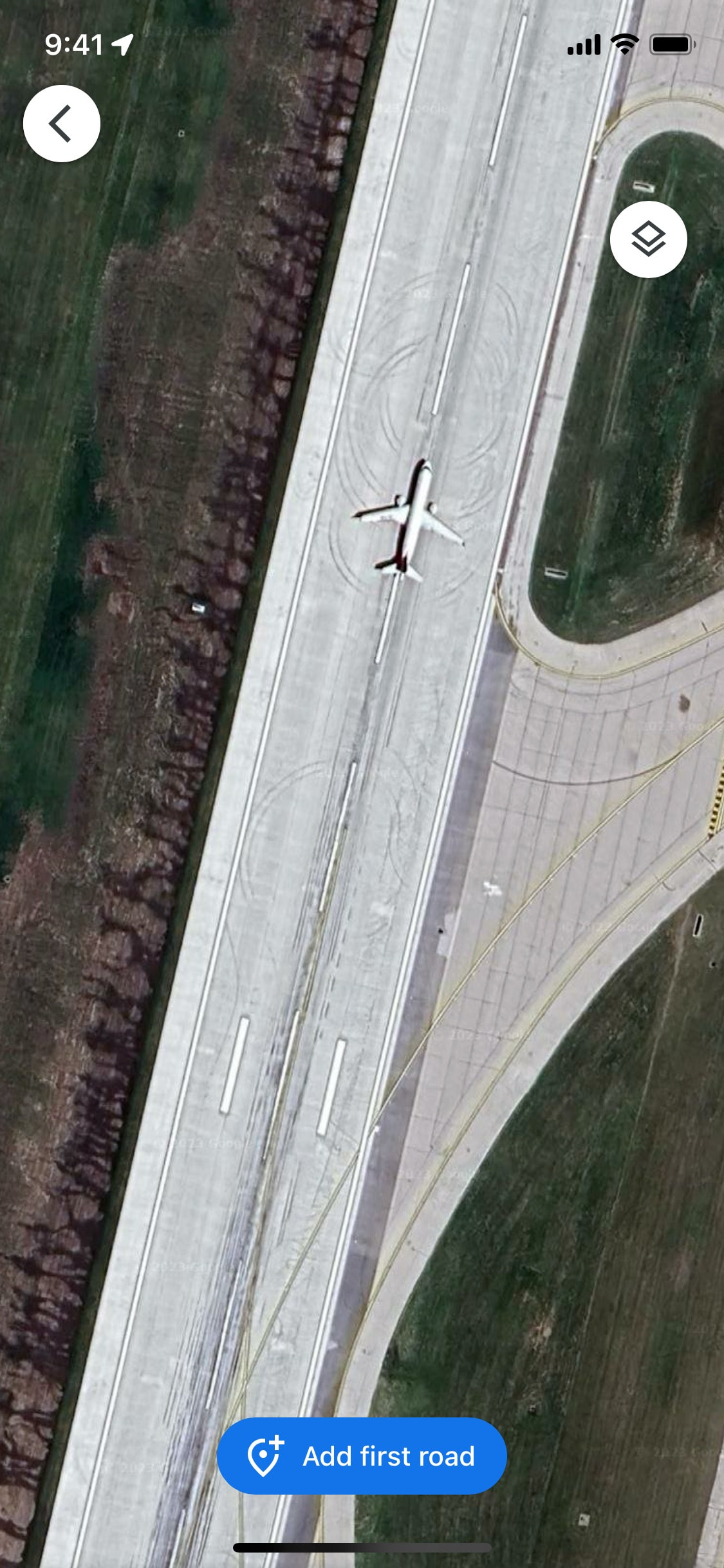 Google Maps iOS screen 312
