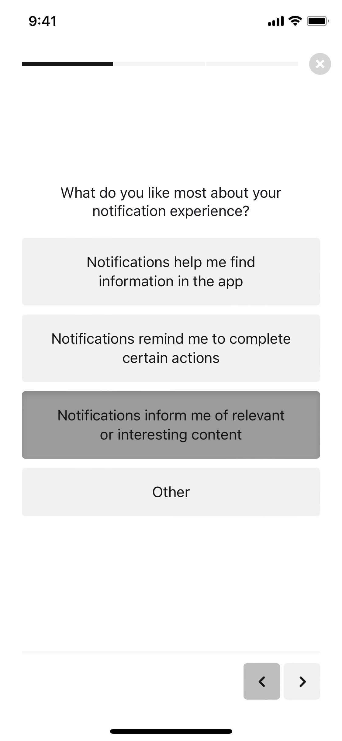 Klarna iOS screen 398
