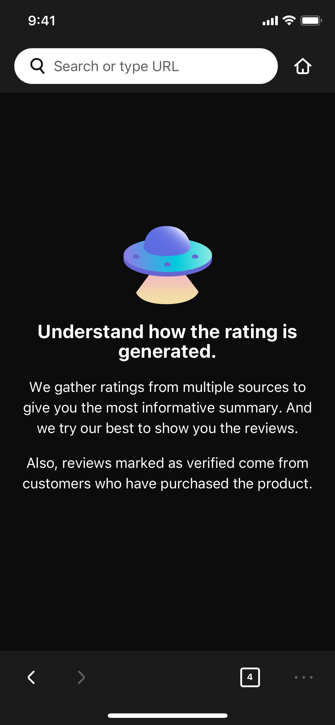 Klarna iOS screen 490