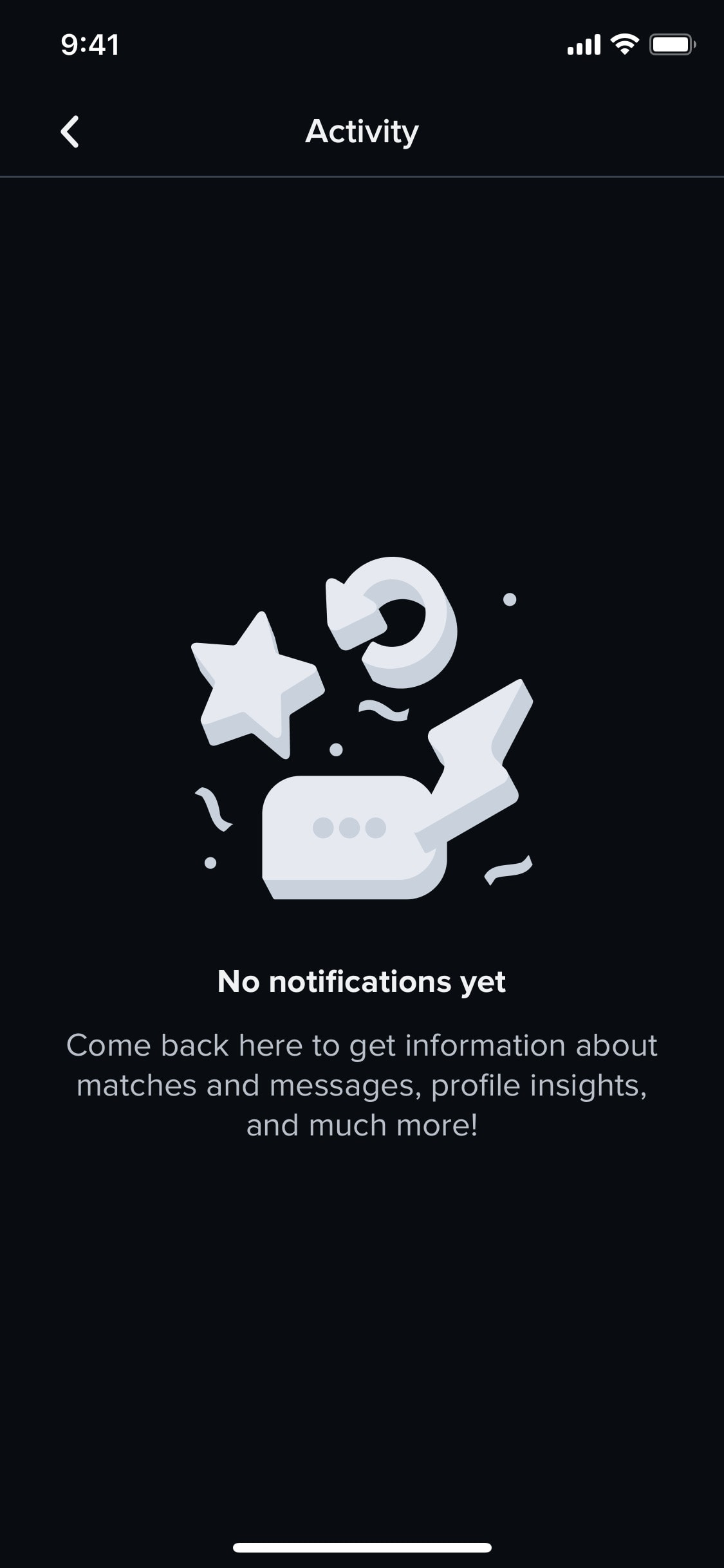 Tinder iOS screen 250