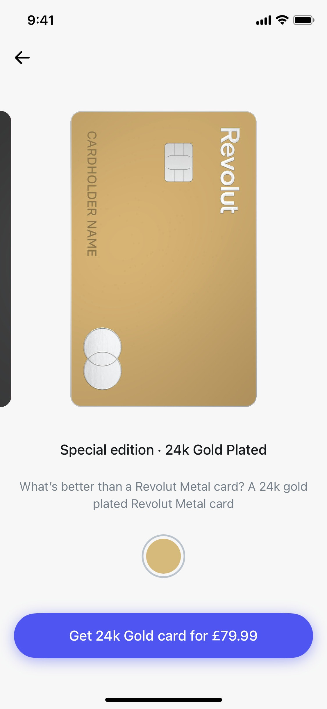 Revolut iOS screen 611